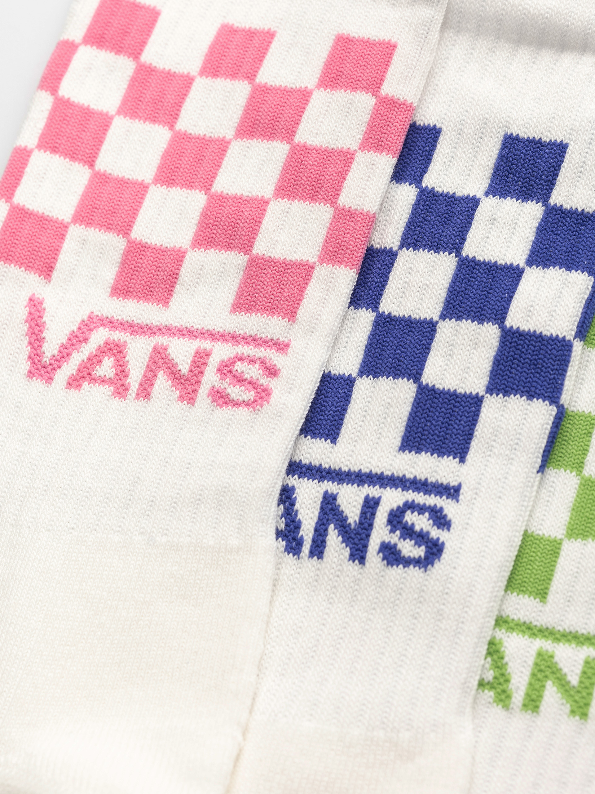 Șosete Vans Classic Check Crew (pink fizz)