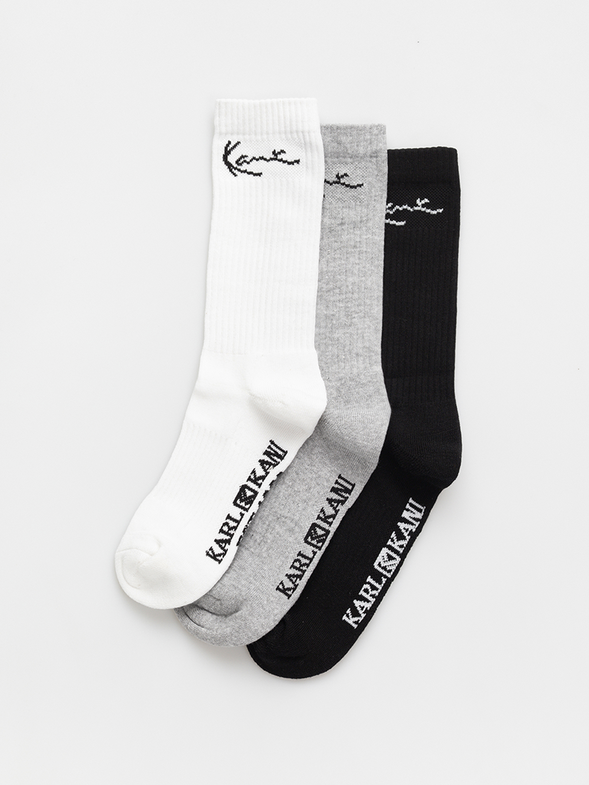 u0218osete Karl Kani Signature 3Pk (black/grey/white)