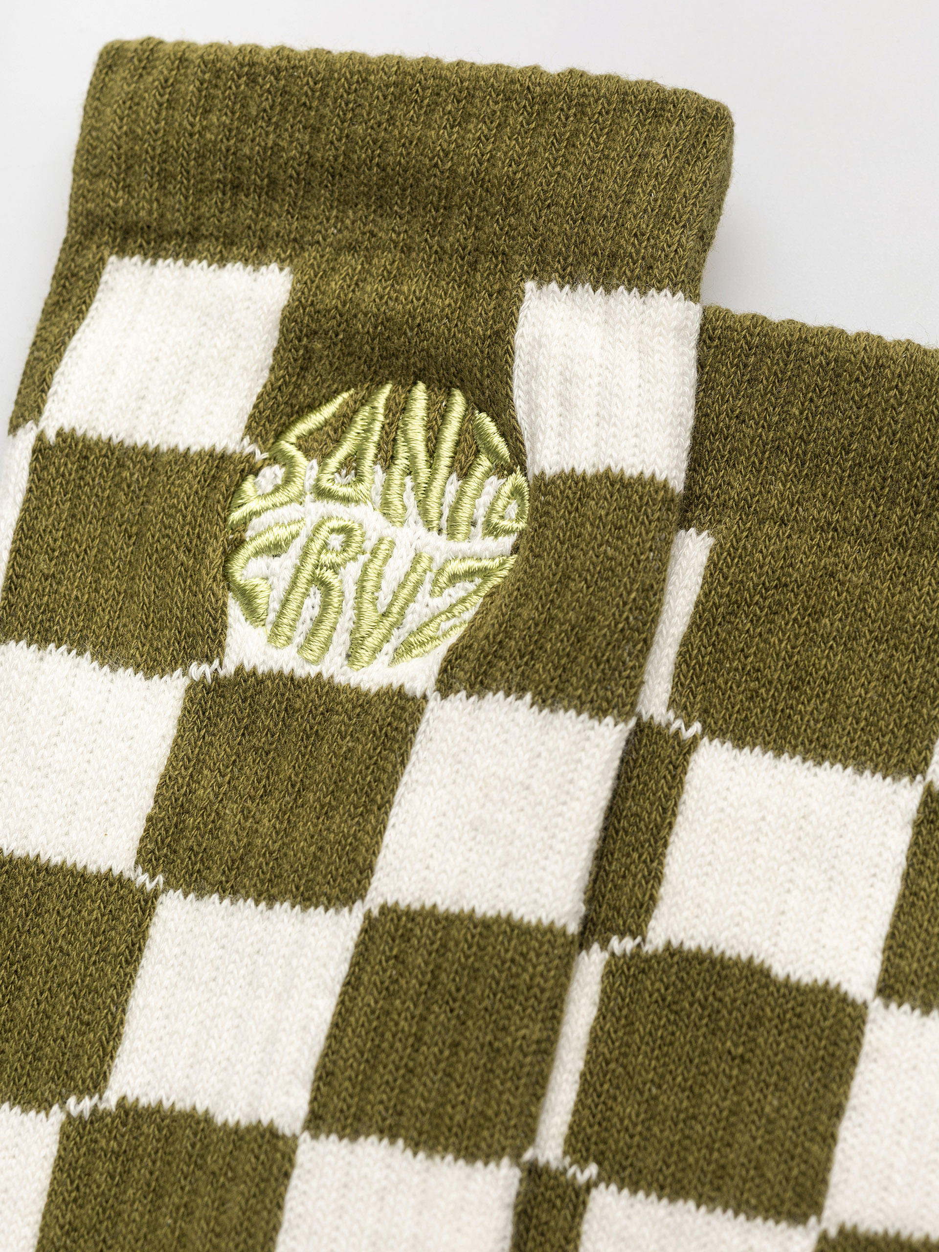 Șosete Santa Cruz Daze Checks 2pk Wmn (purple/green check)