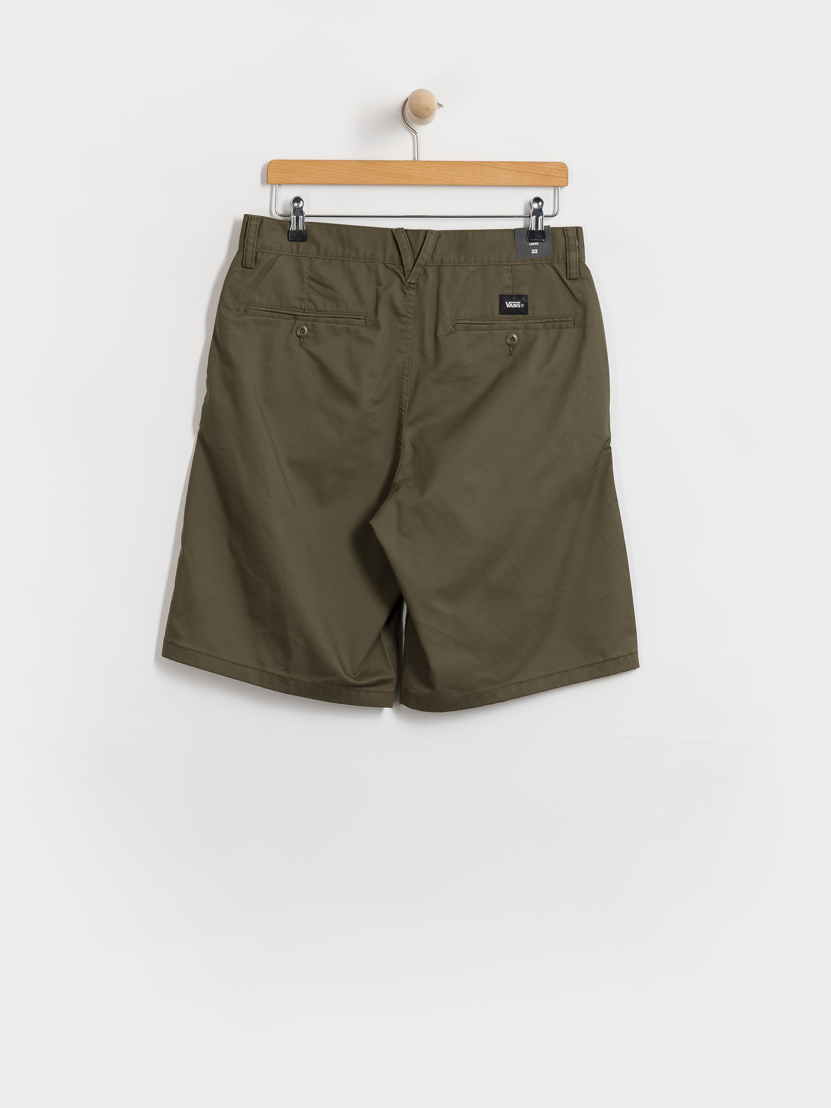 Pantaloni scurți Vans Authentic Chino Loose (mossy olive)