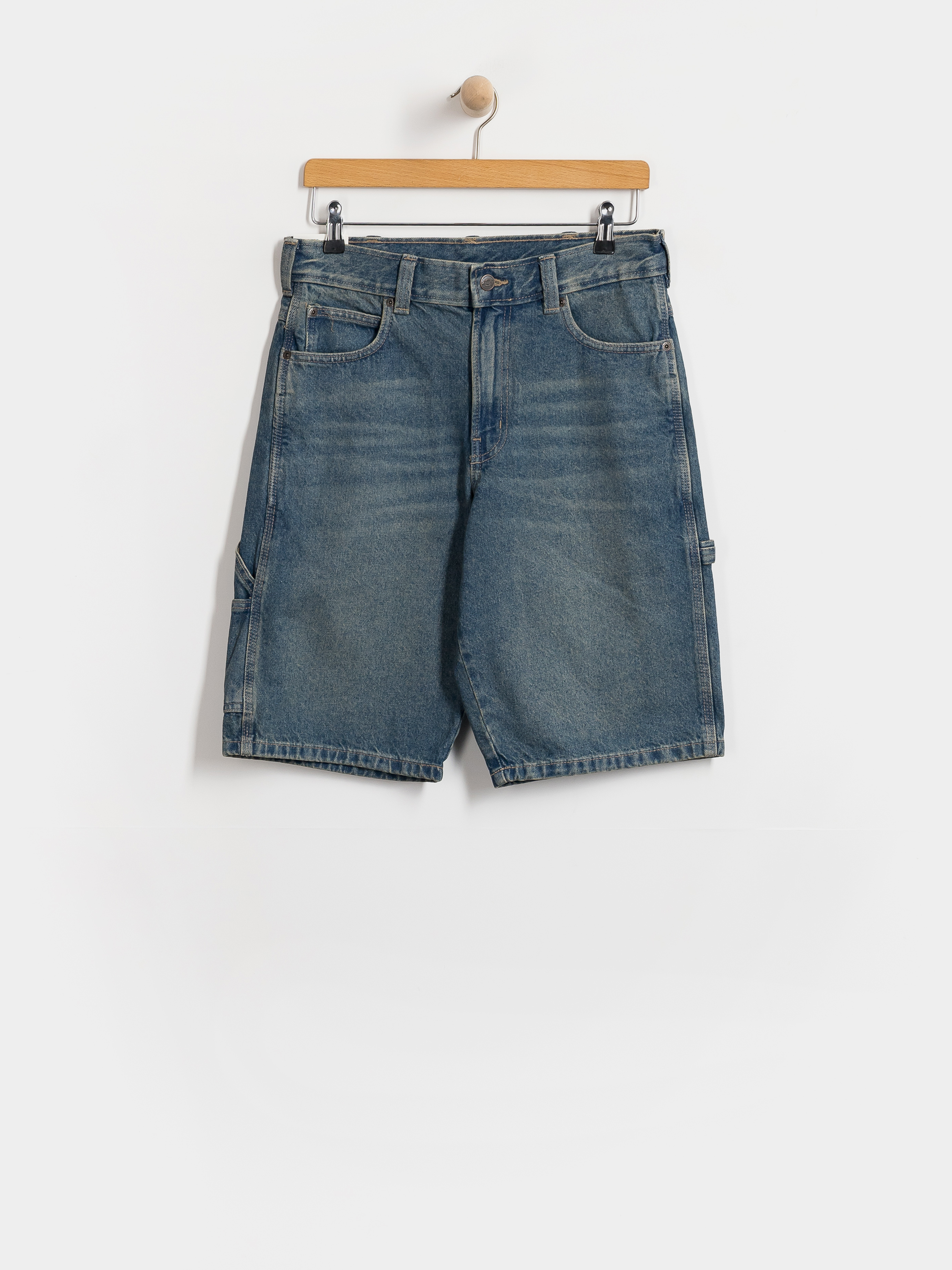 Pantaloni scuru021bi Dickies 993 11 Inch Carpenter (khaki tinted blue)