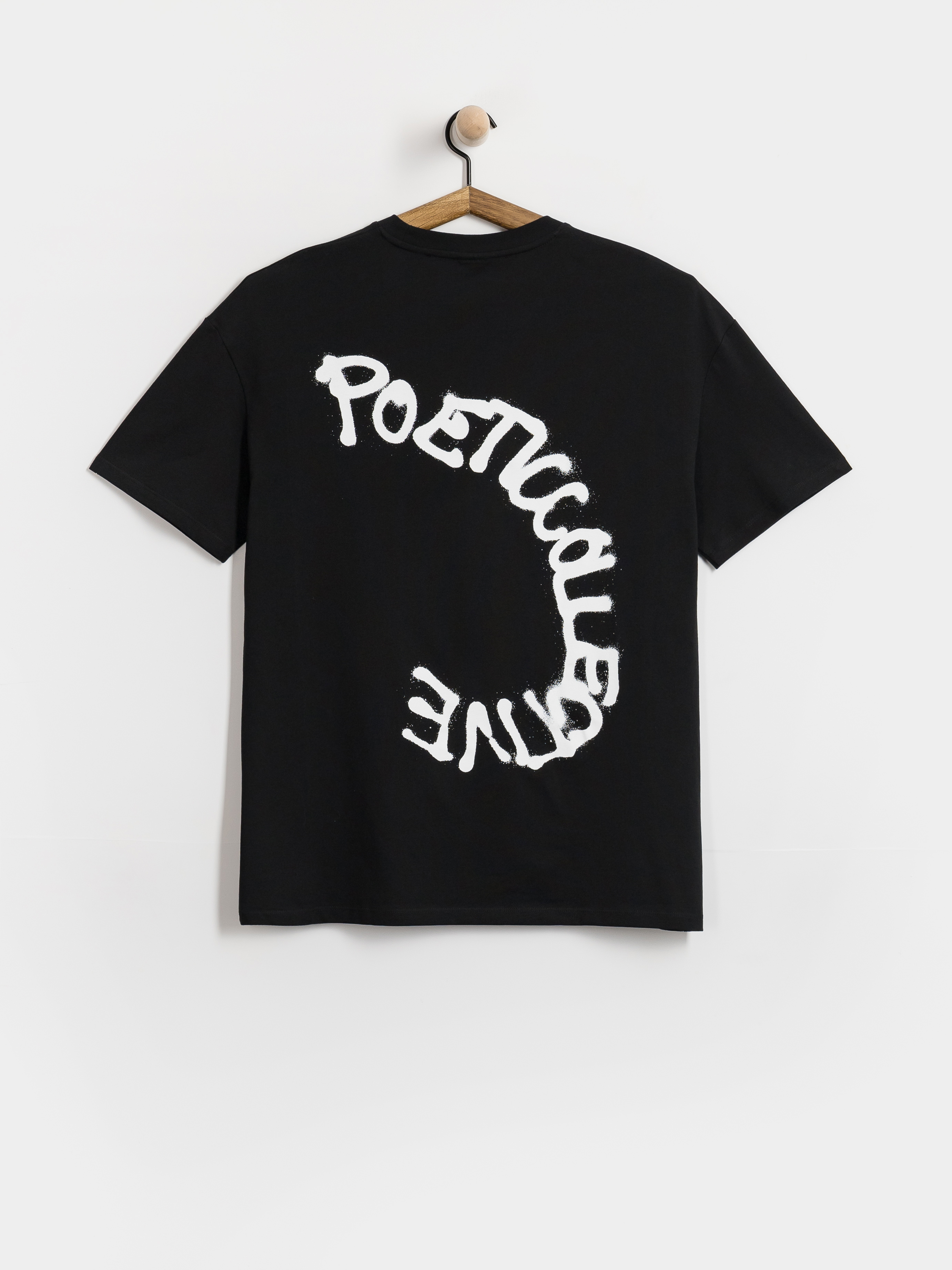 Tricou Poetic Collective Spray (black)