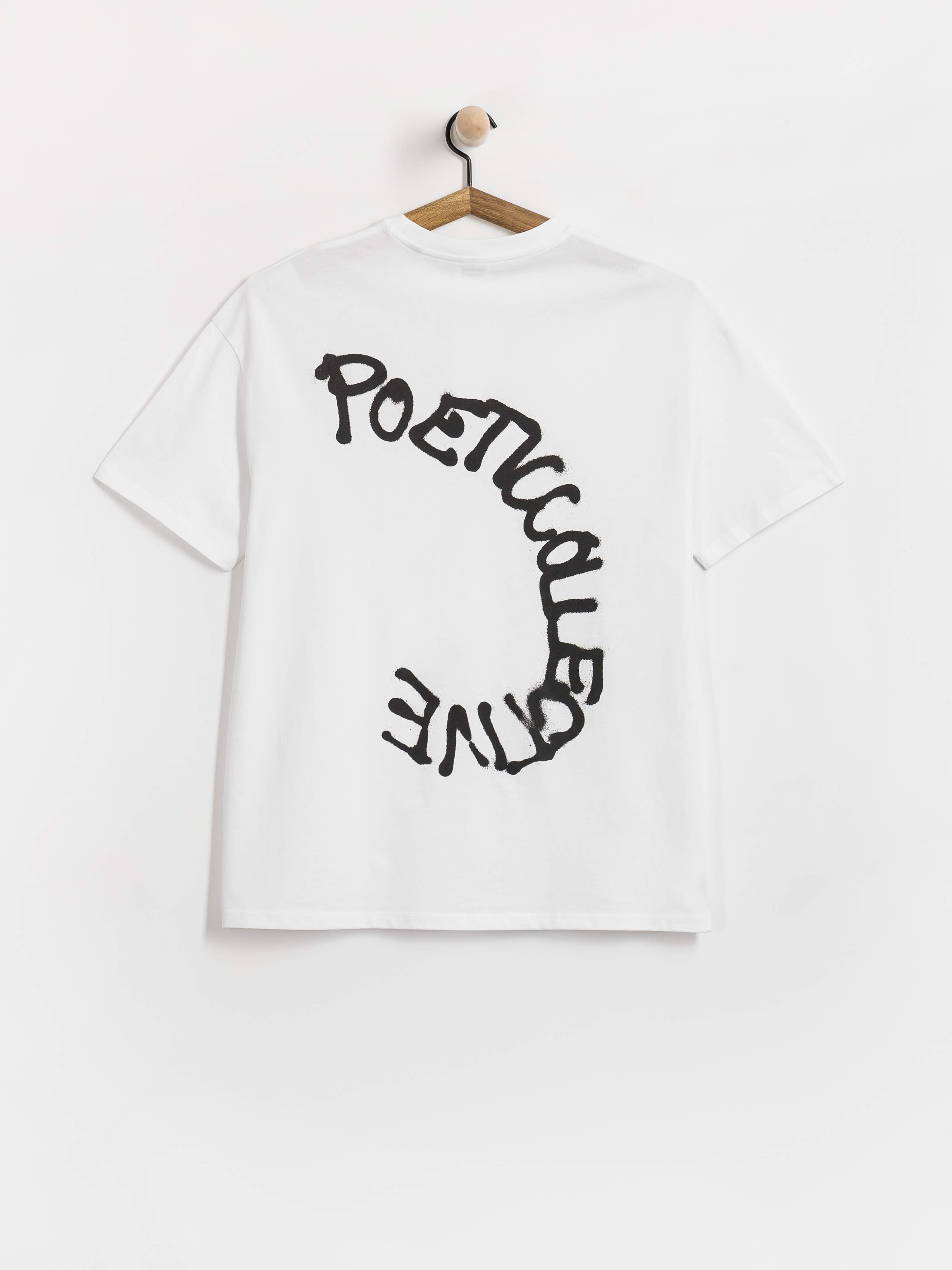 Tricou Poetic Collective Spray (white)