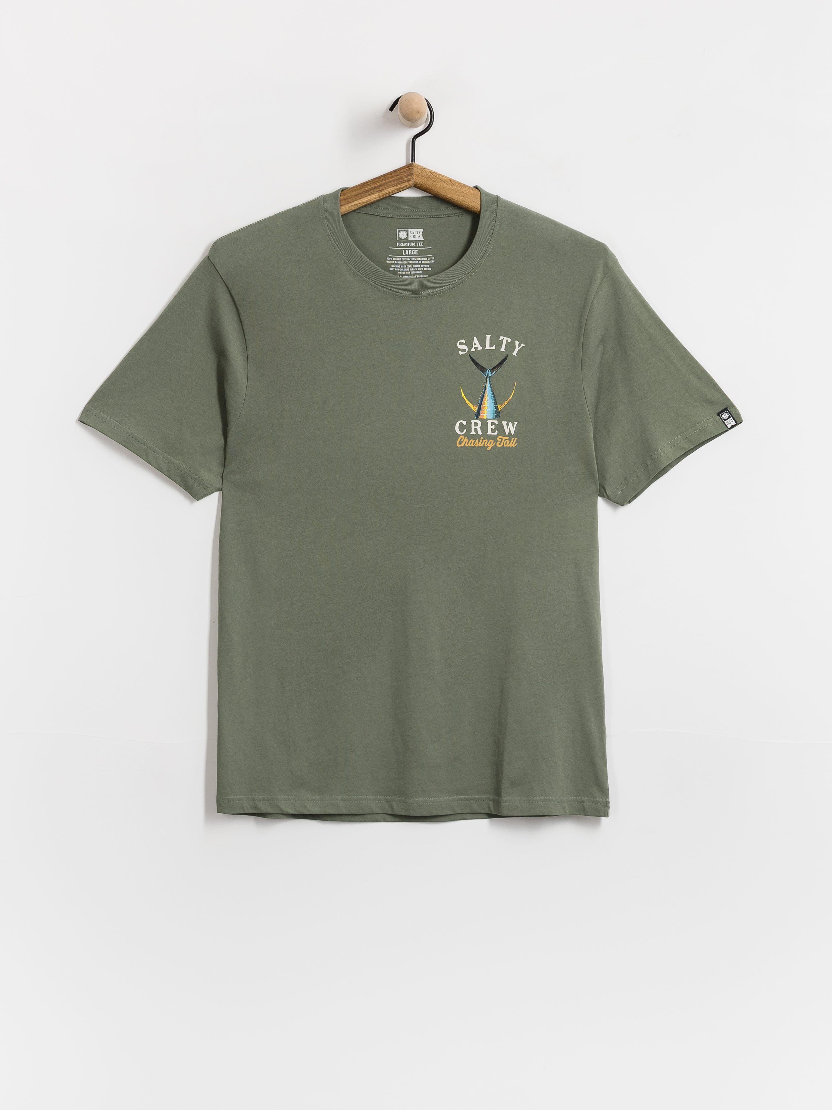Tricou Salty Crew Tailed (laurel wreath)
