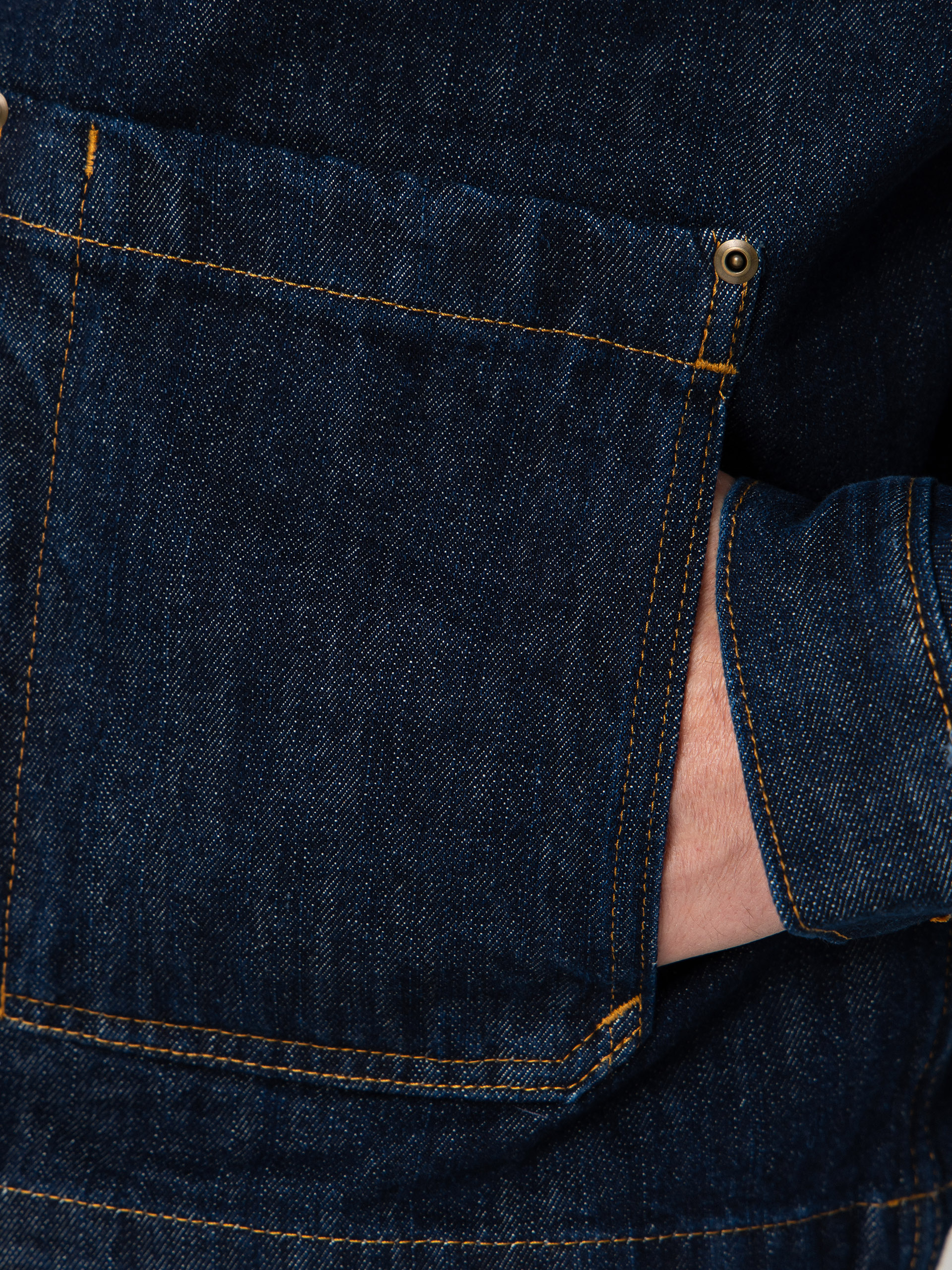 Geacă Dickies X Harley Davidson Boxy Denim (rinsed indigo blue)