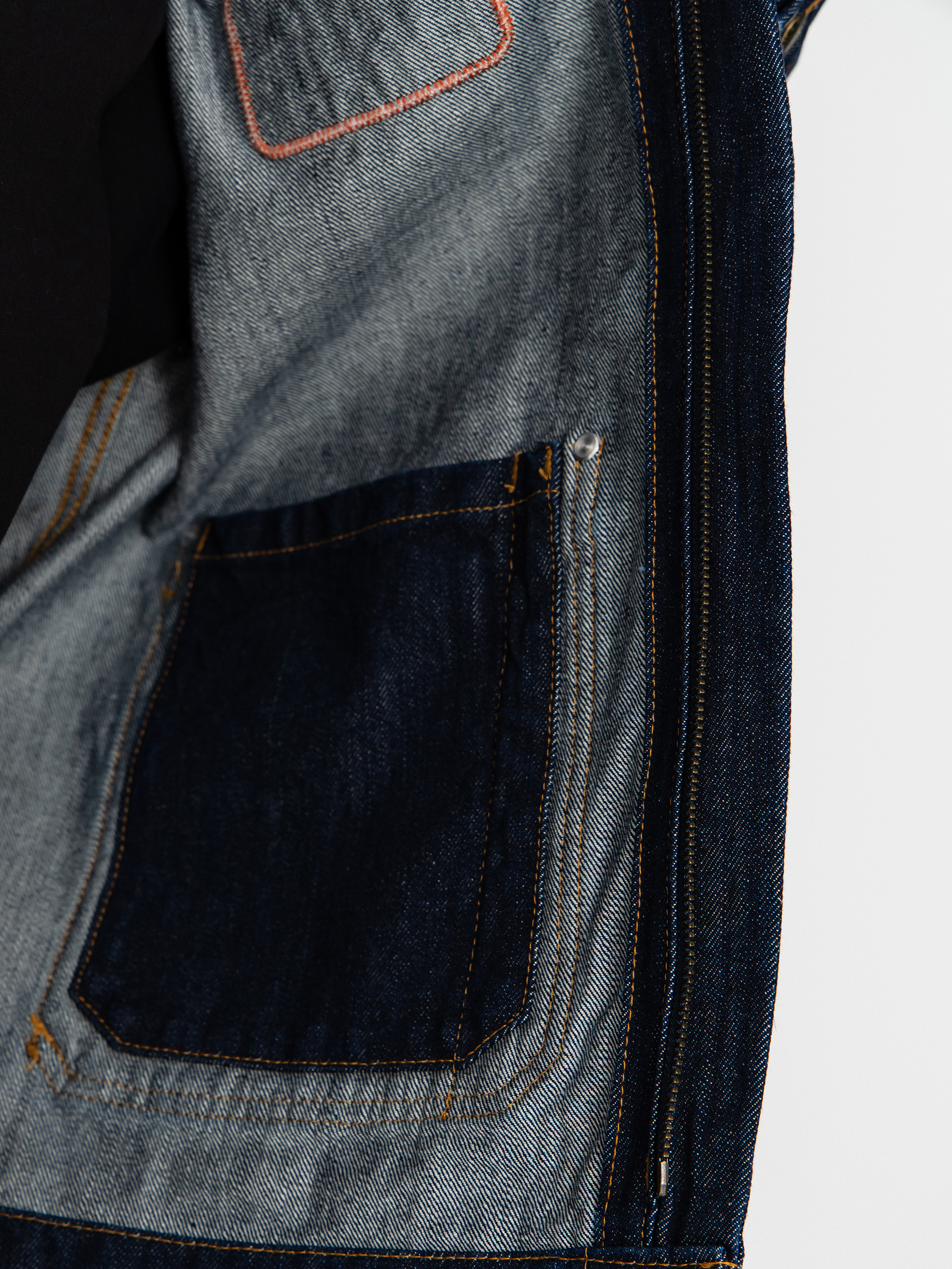 Geacă Dickies X Harley Davidson Boxy Denim (rinsed indigo blue)