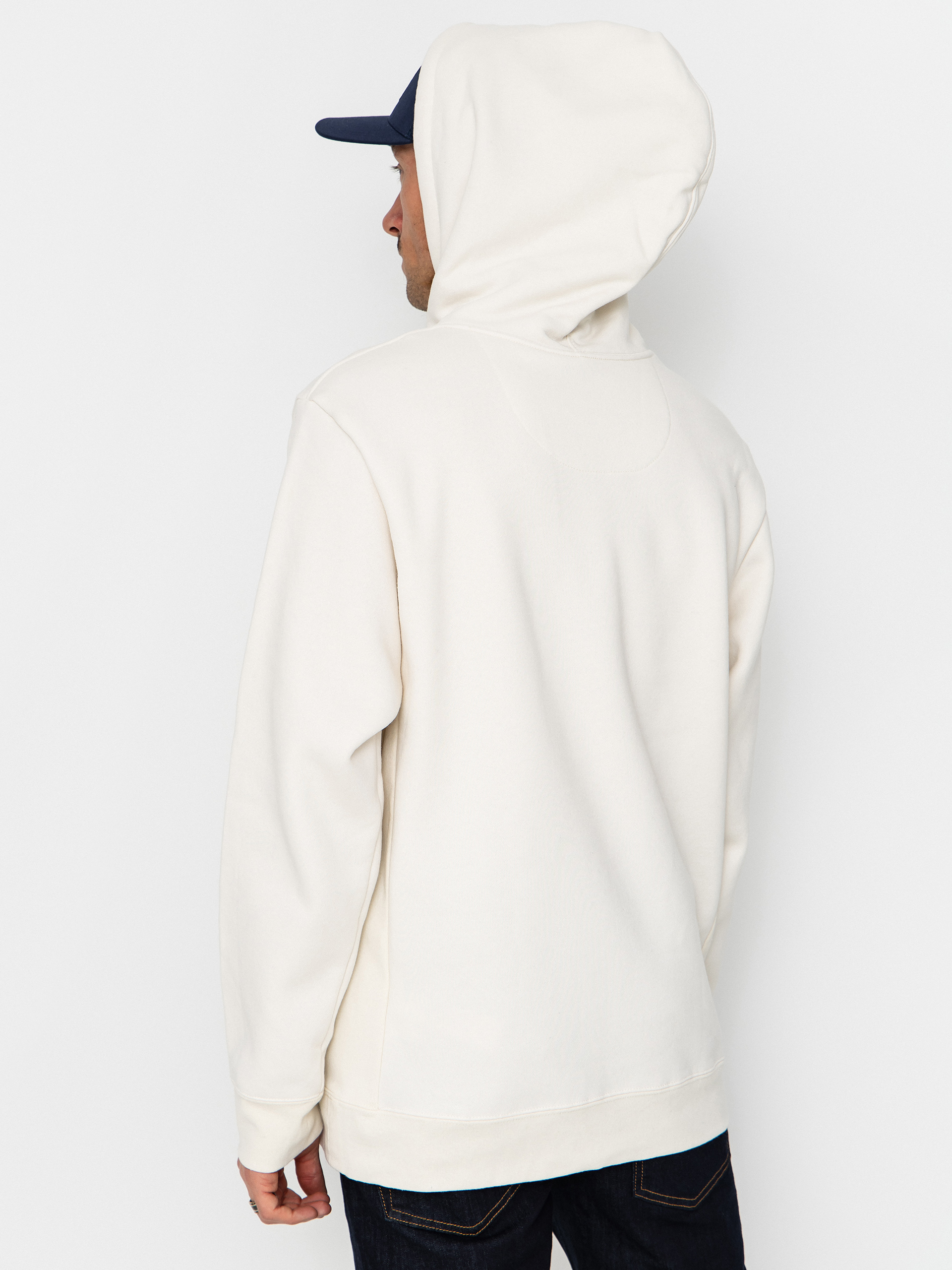 Hanorac cu glugă Patagonia 95 Oval Logo Uprisal HD (birch white)