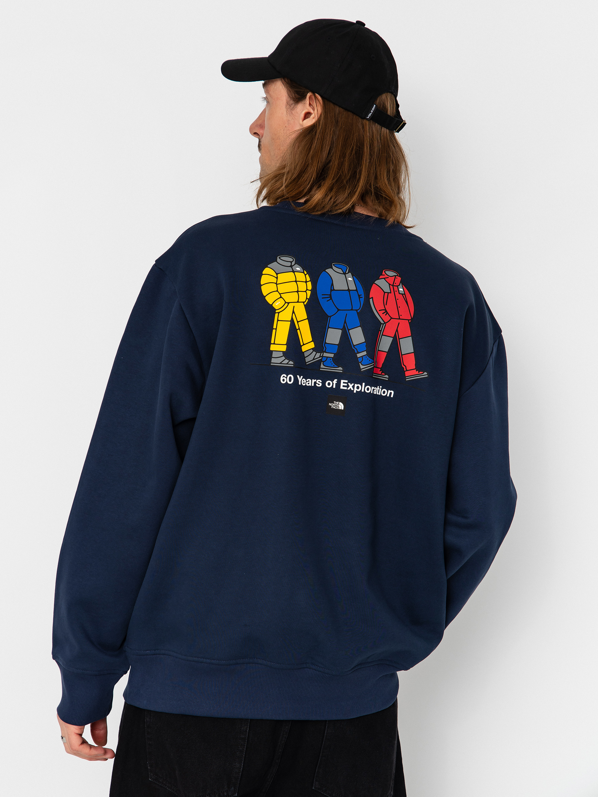 Hanorac The North Face Tnf Celebration Relaxed Crew (summit navy)