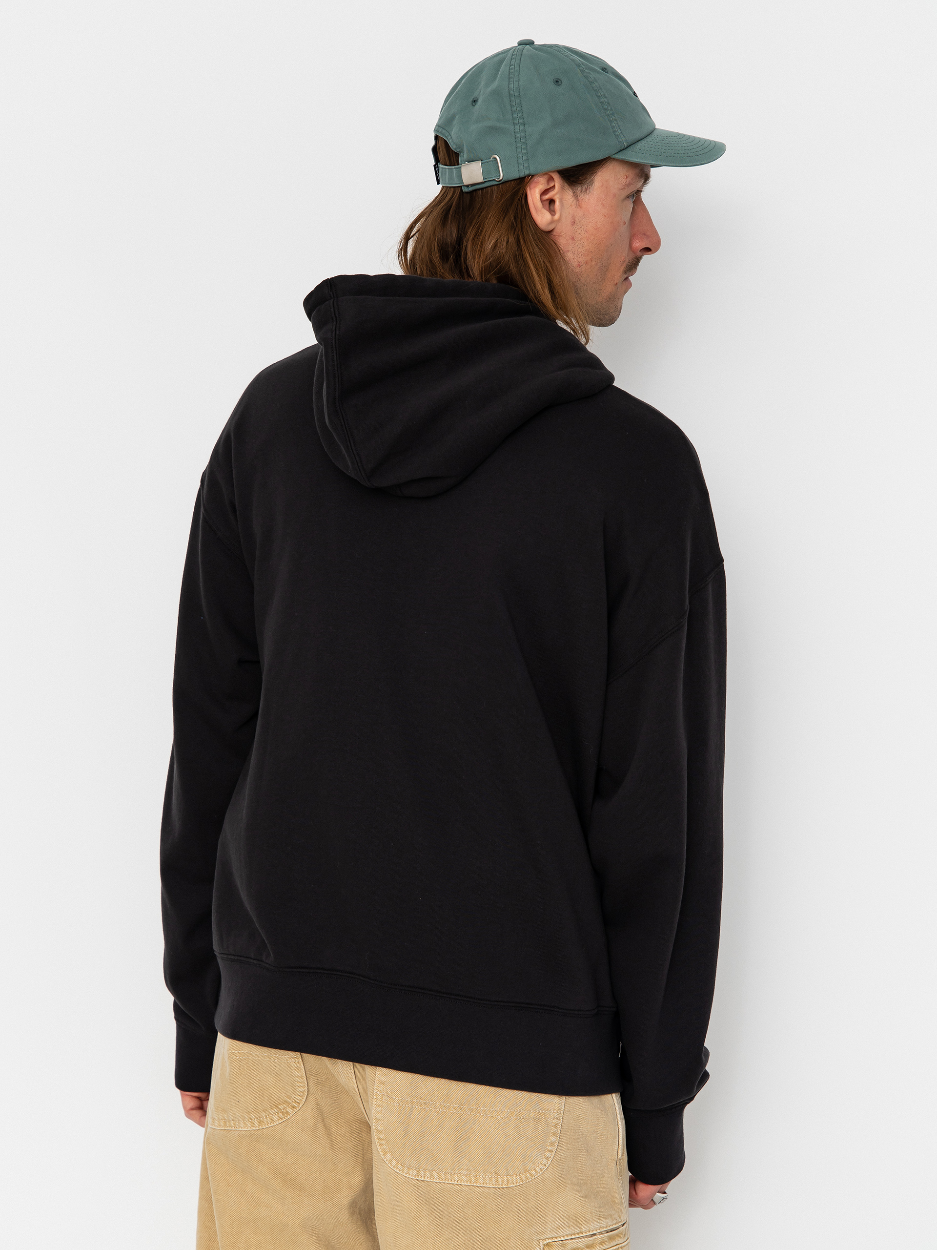 Hanorac Vans Stretch Logo Full Zip (black/white)