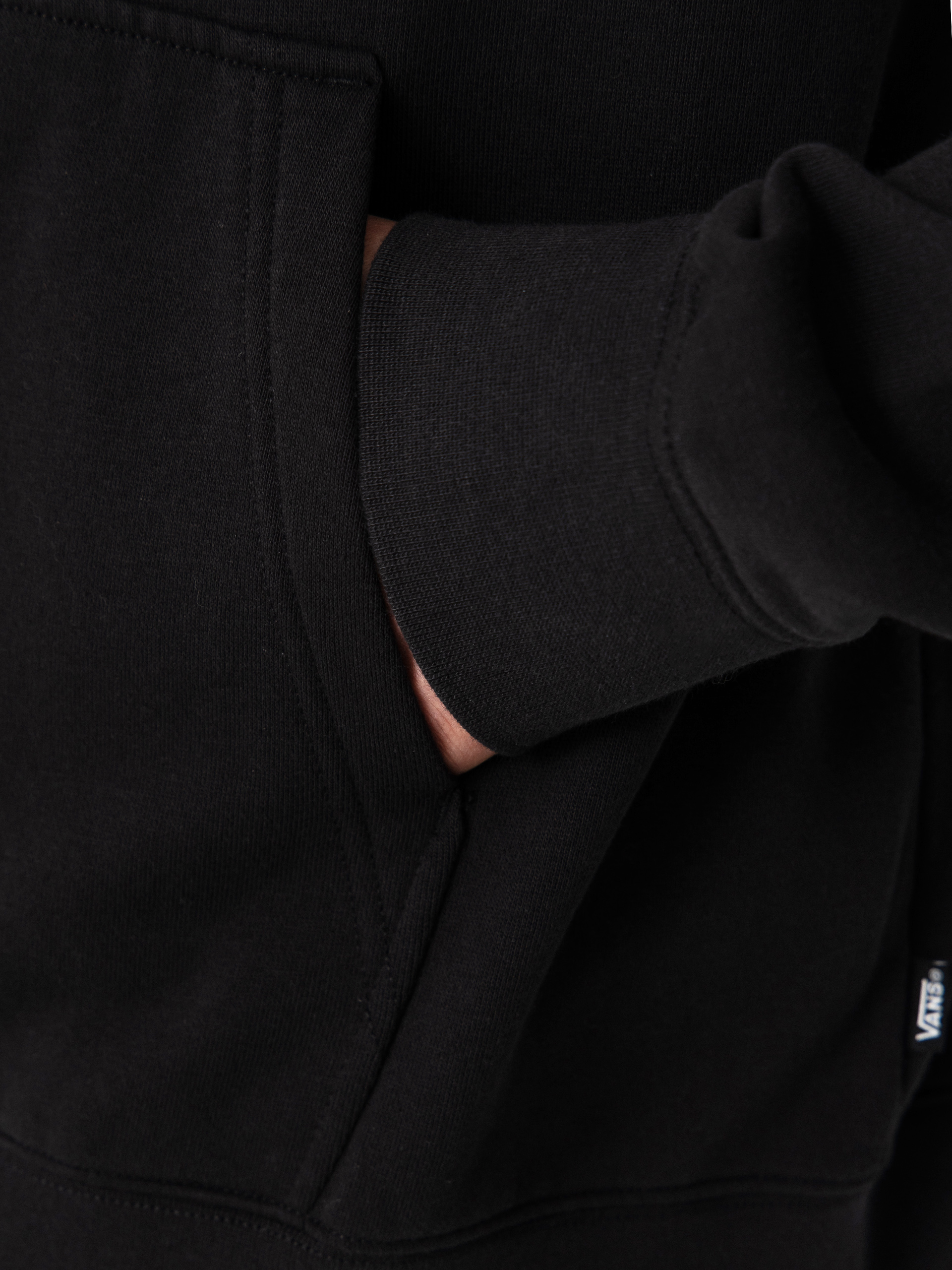 Hanorac Vans Stretch Logo Full Zip (black/white)