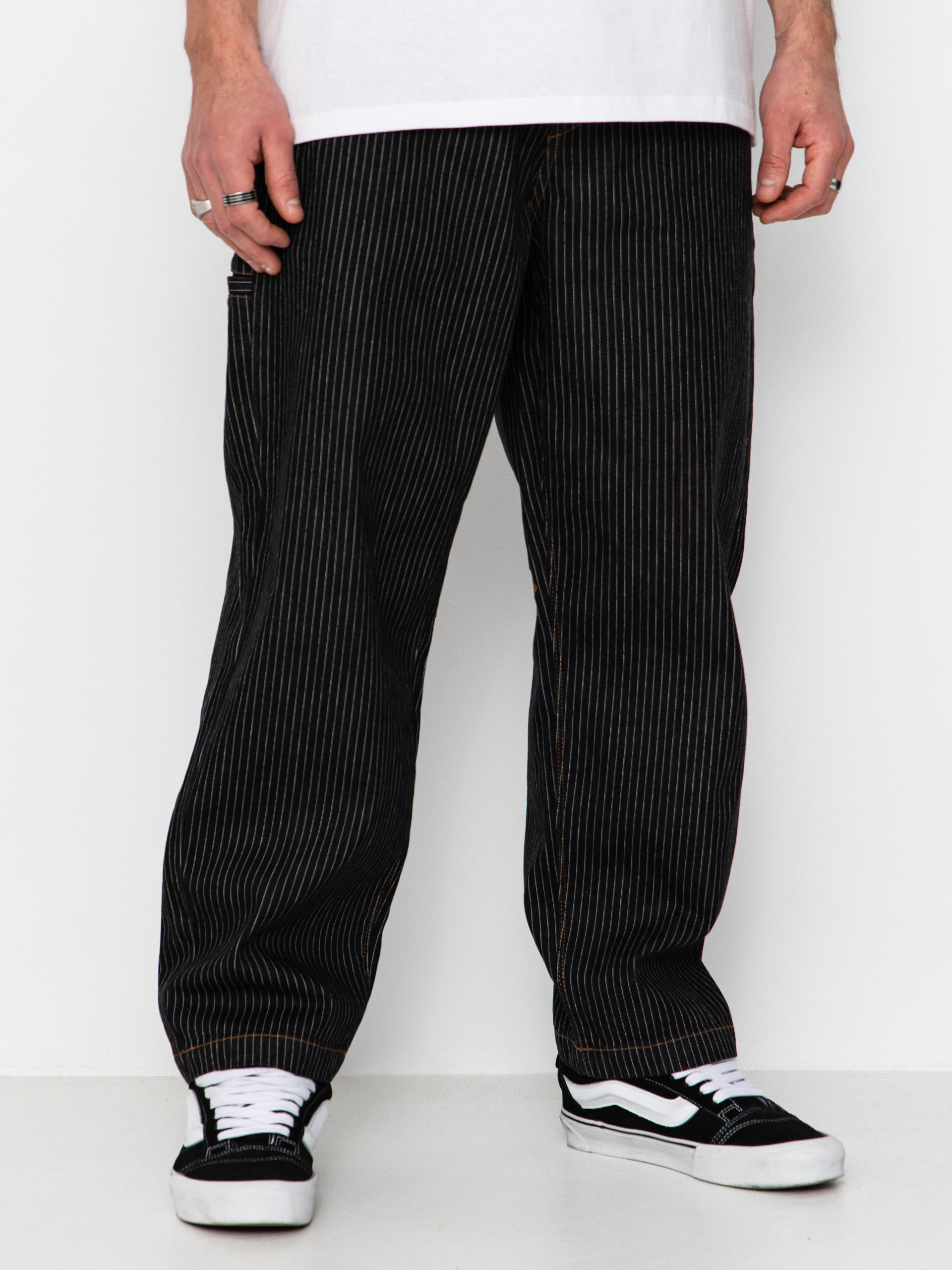 Pantaloni Volcom Work Dialed (black stripe)