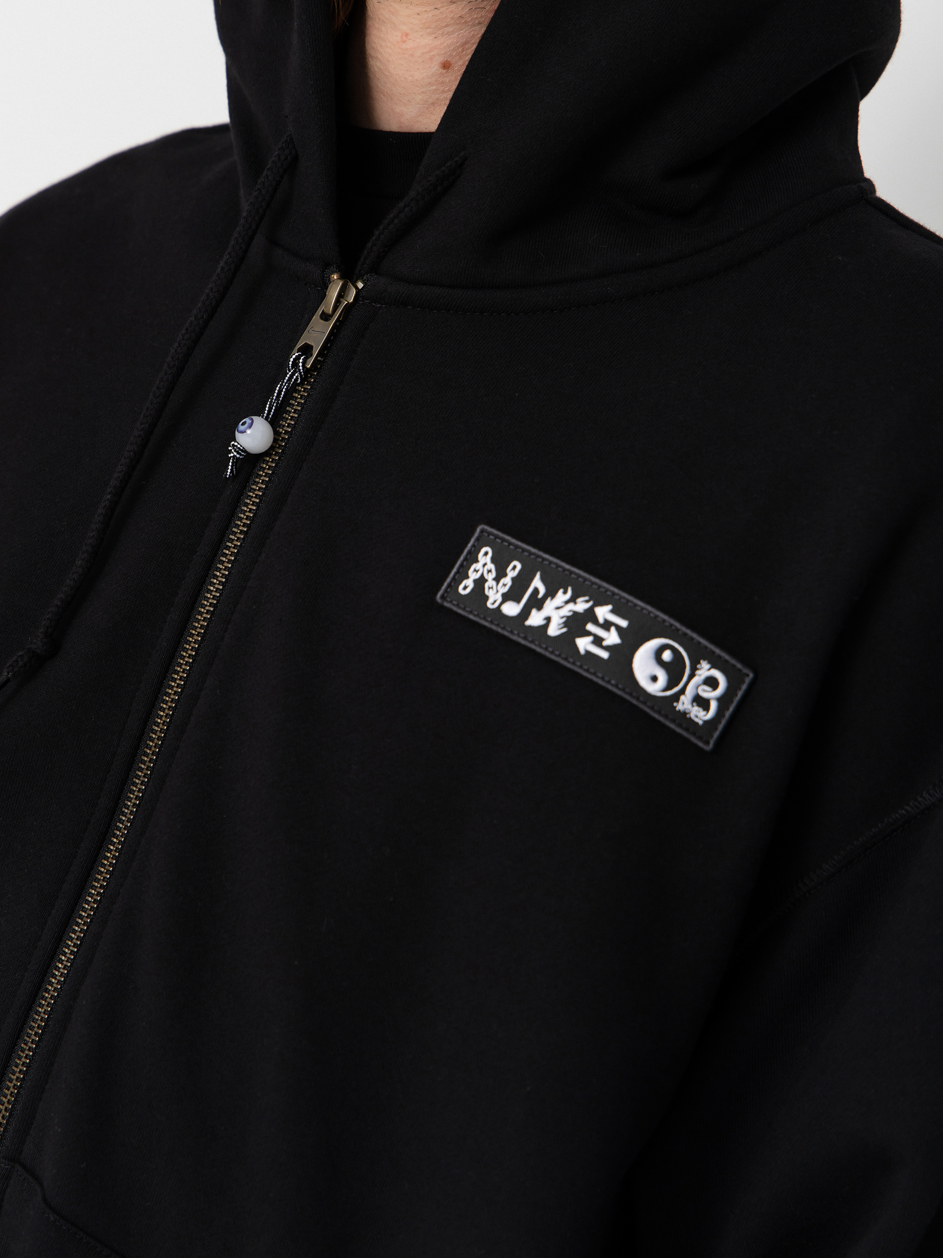 Hanorac cu glugă Nike SB Souvenir FLC ZHD (black)