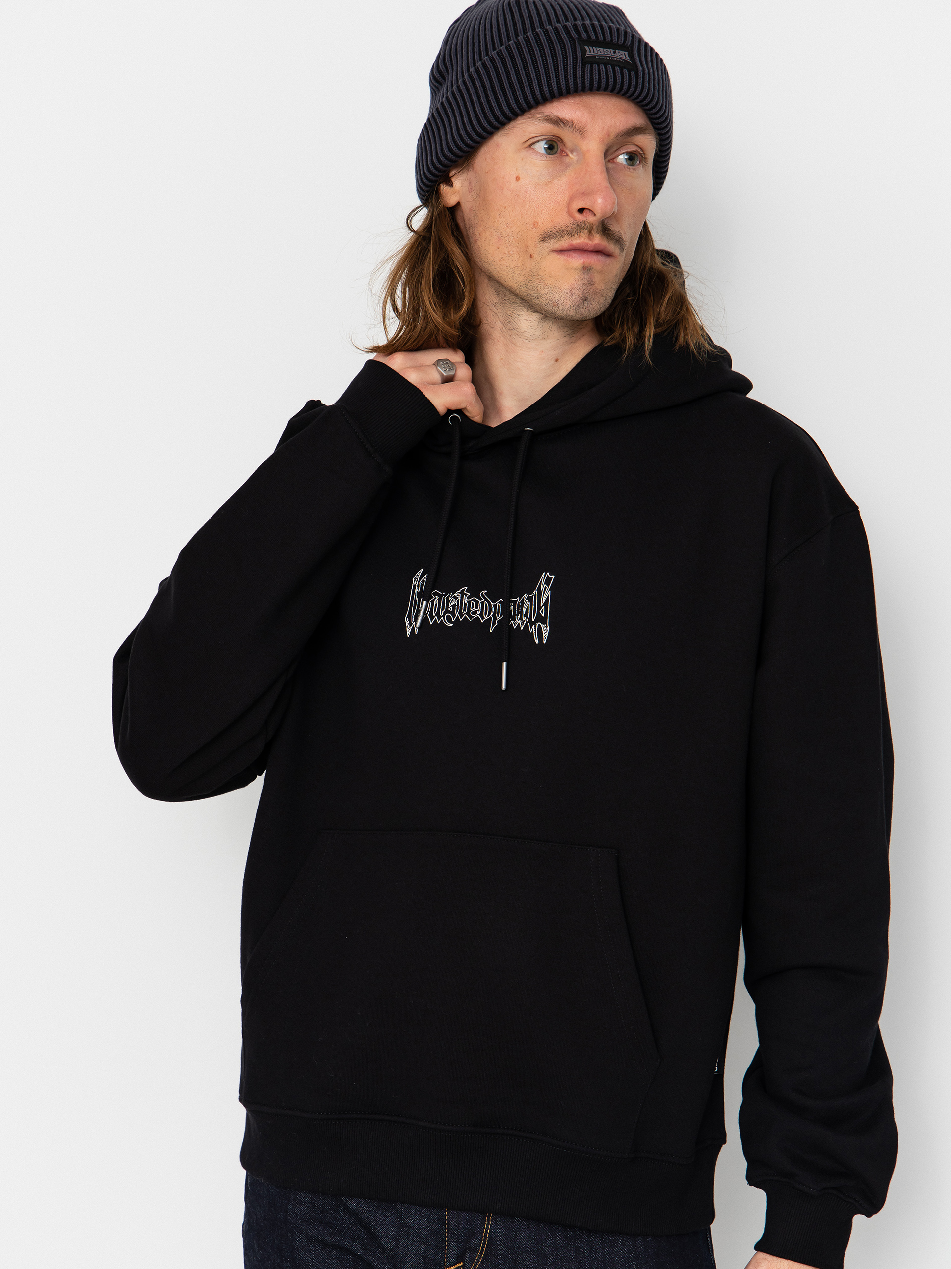 Hanorac cu glugă Wasted Paris Snakes HD (black)