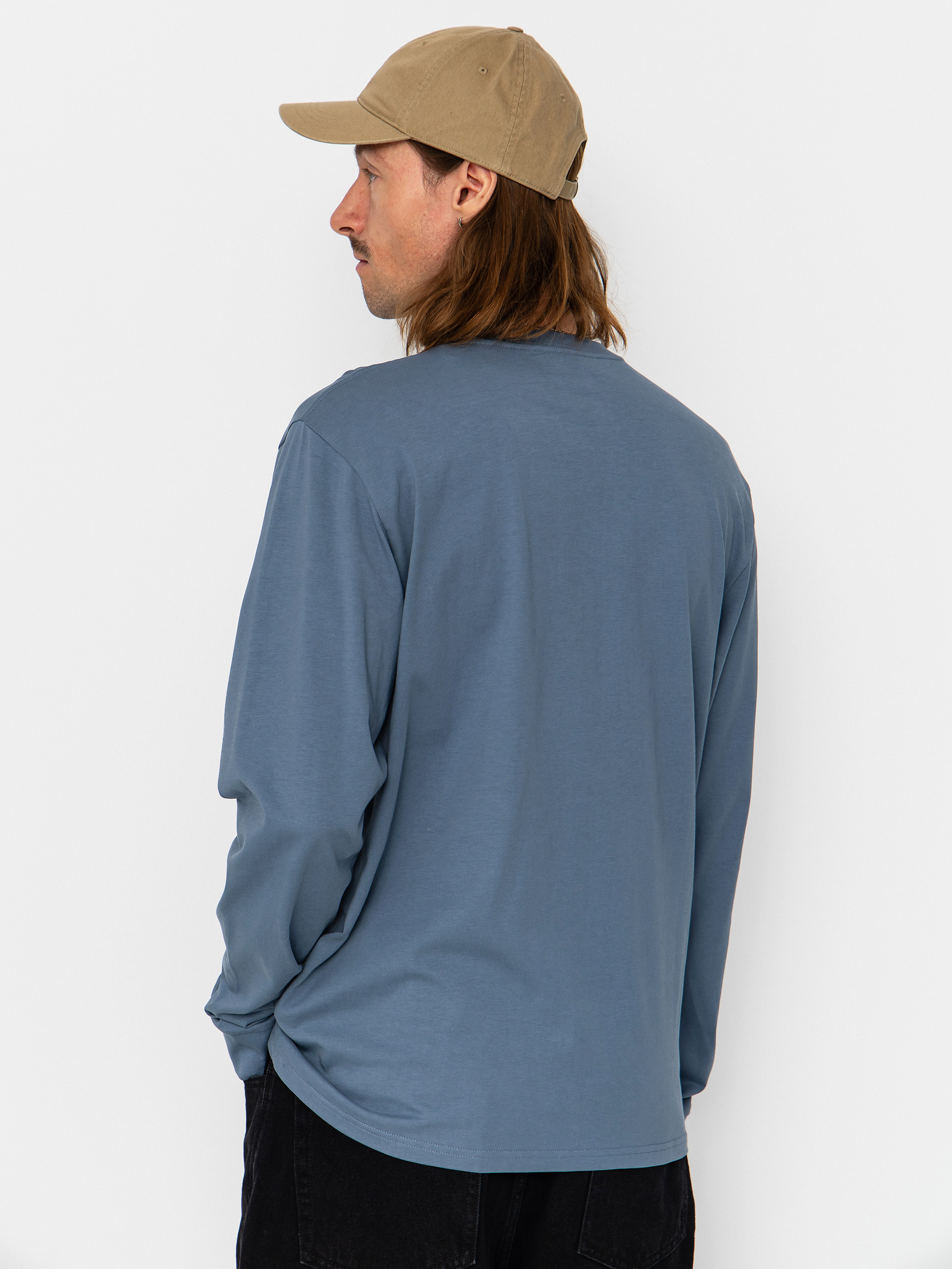 Longsleeve Carhartt WIP Pocket (velvet blue)
