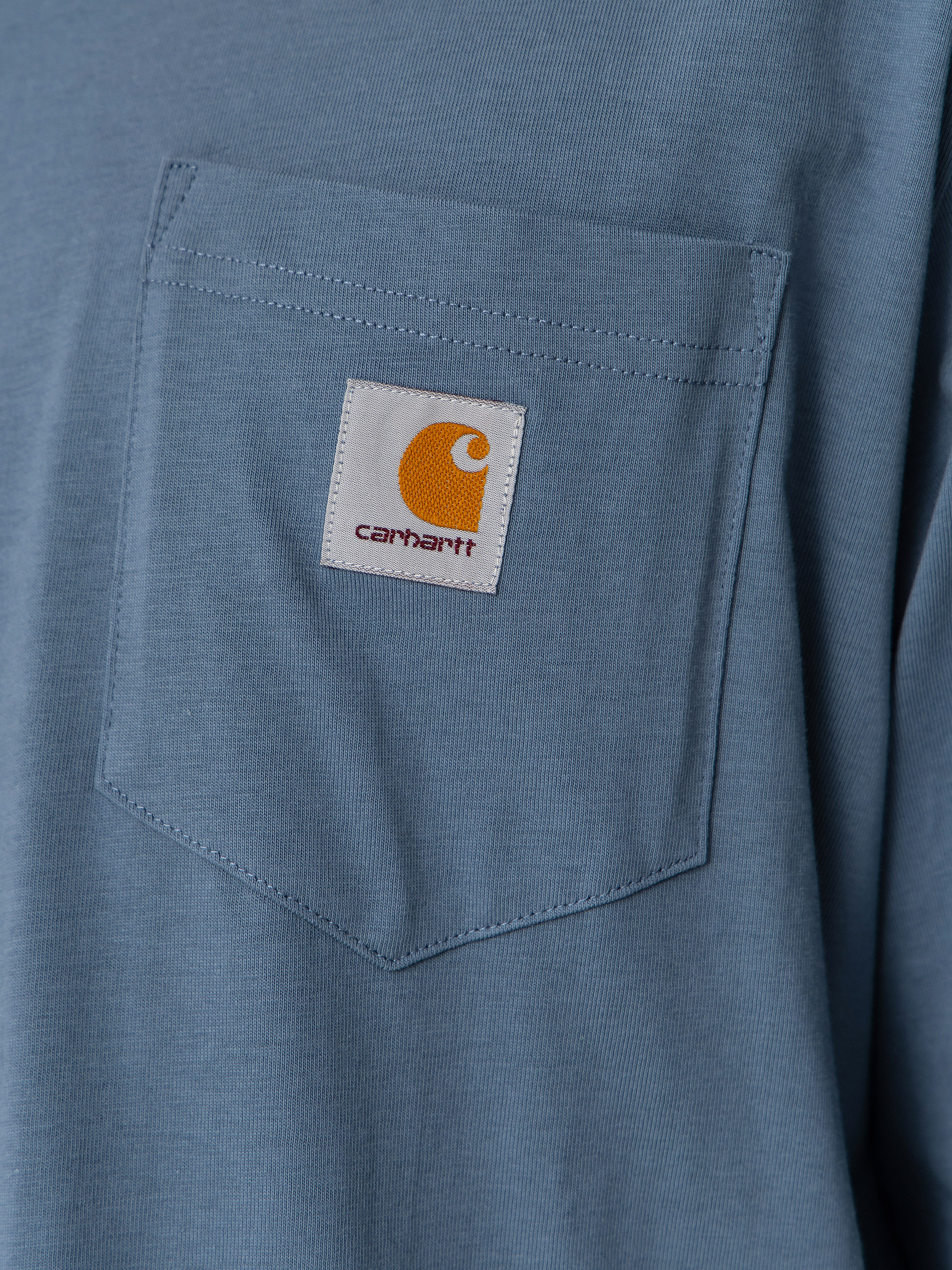 Longsleeve Carhartt WIP Pocket (velvet blue)