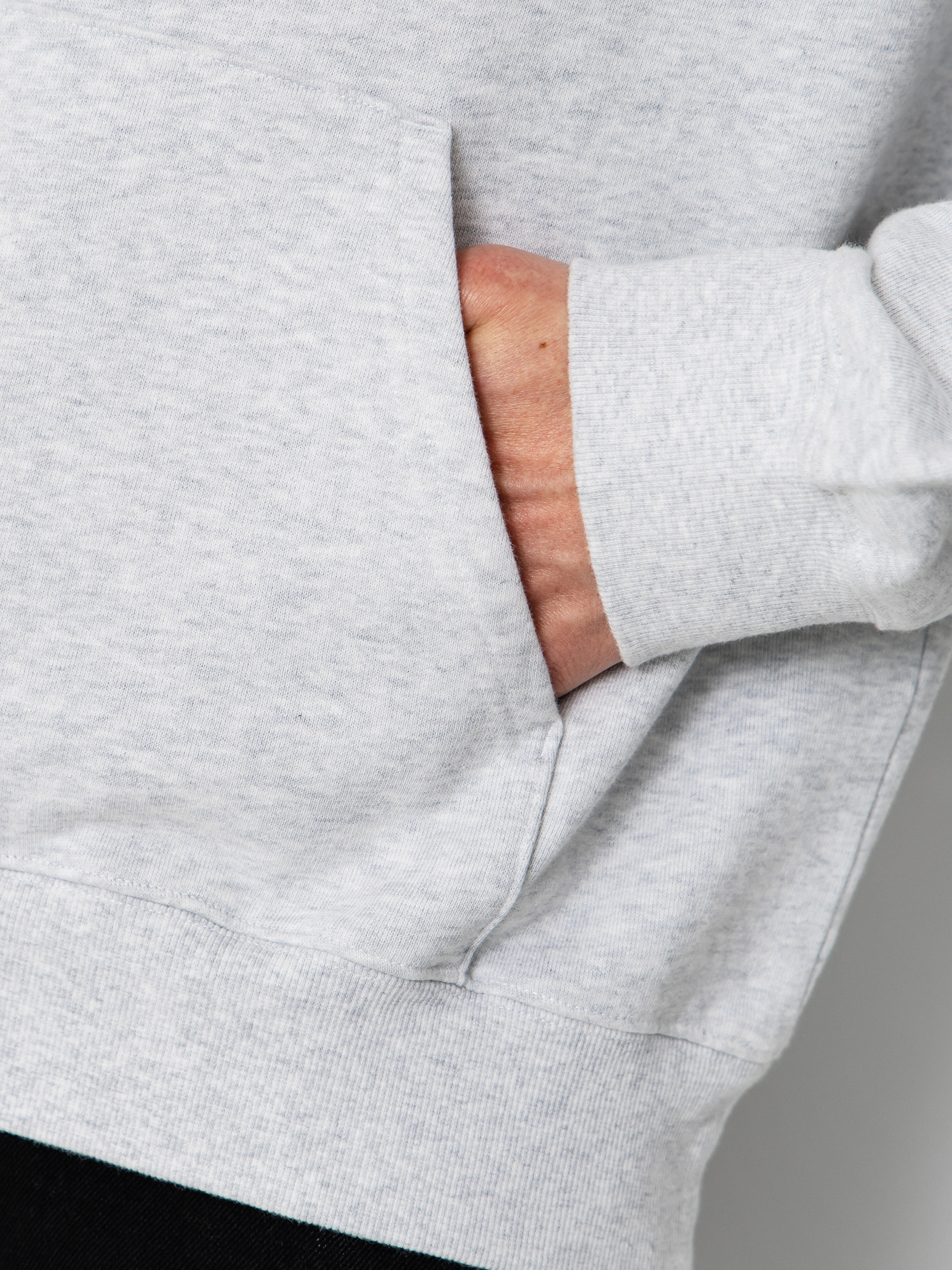 Hanorac cu glugă Carhartt WIP Spiral HD (ash heather)