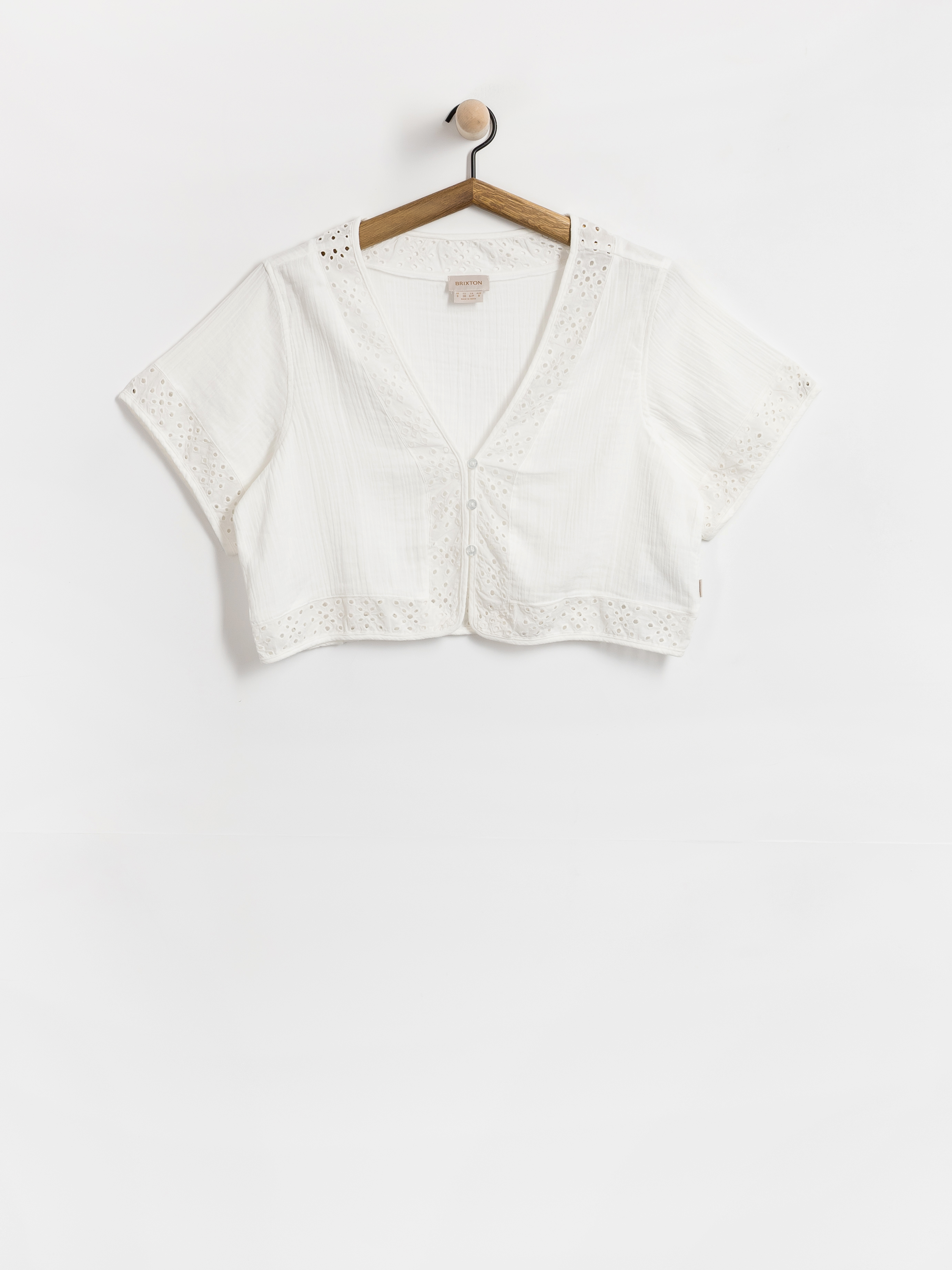 Cămașă Brixton Seaside Eyelet Top Wmn (off white eyelet)