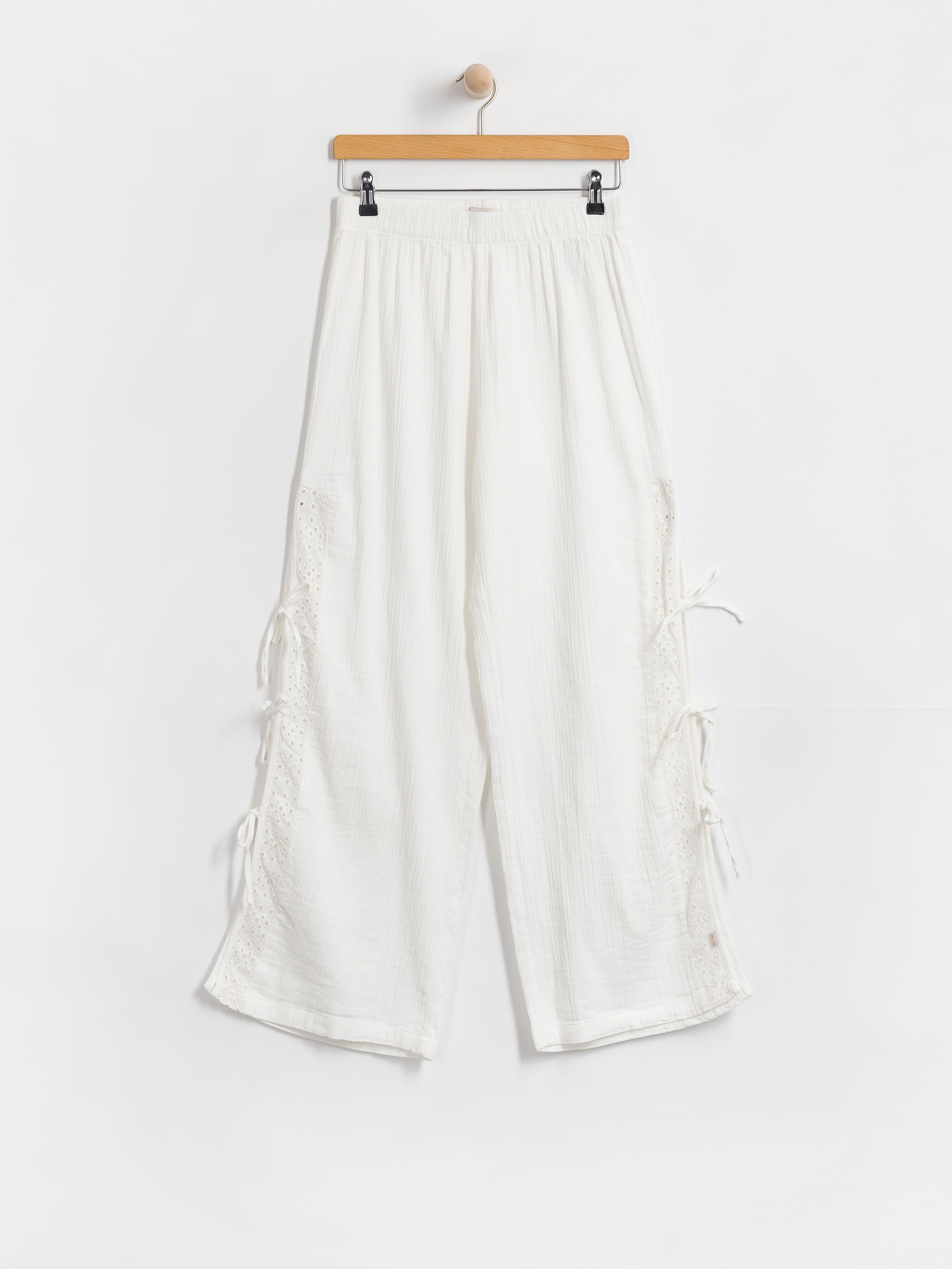 Pantaloni Brixton Seaside Eyelet Wide Leg Wmn (off white eyelet)