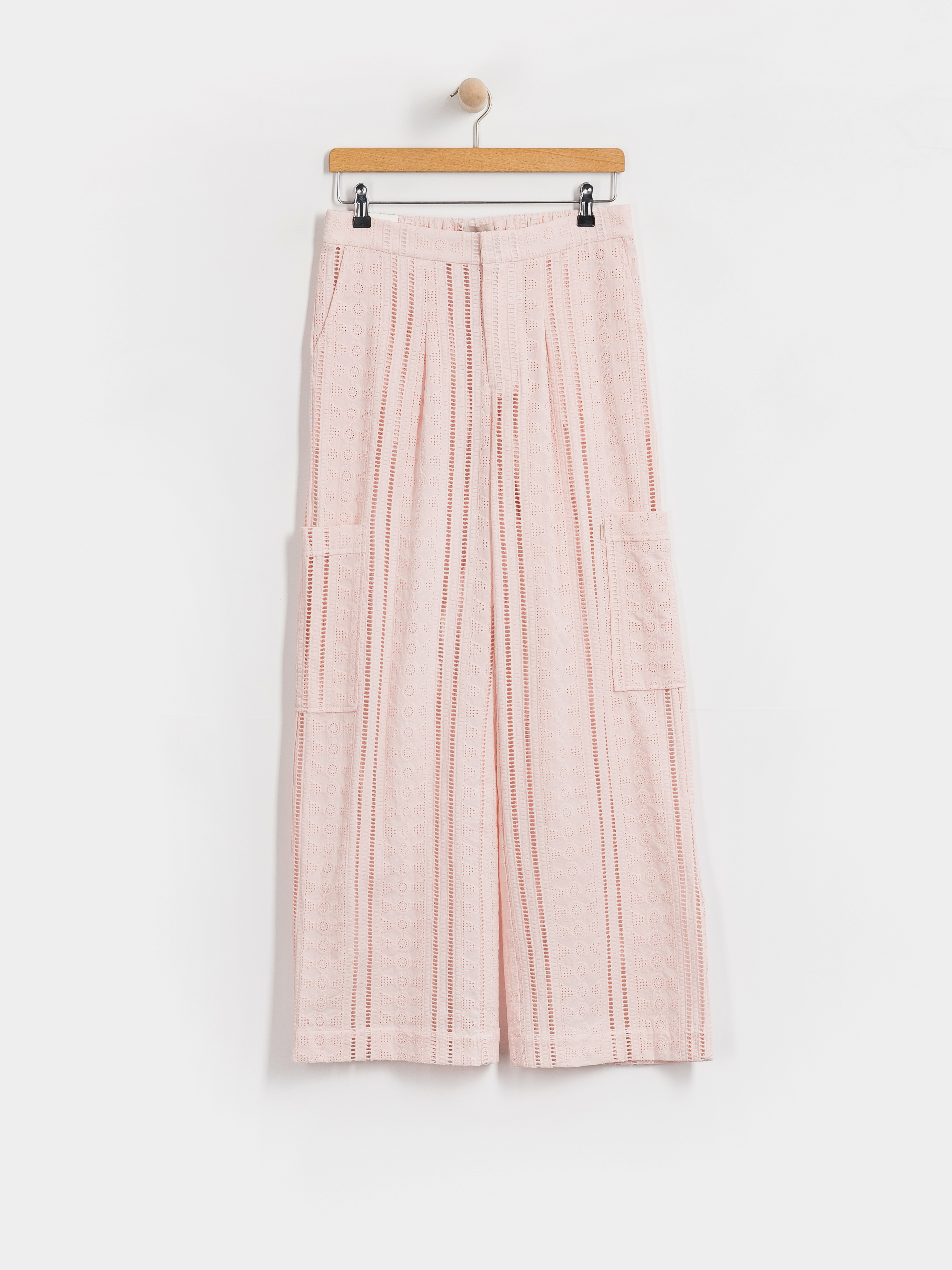 Pantaloni Brixton The Mercer Wide Leg Trouser Wmn (chalk pink)