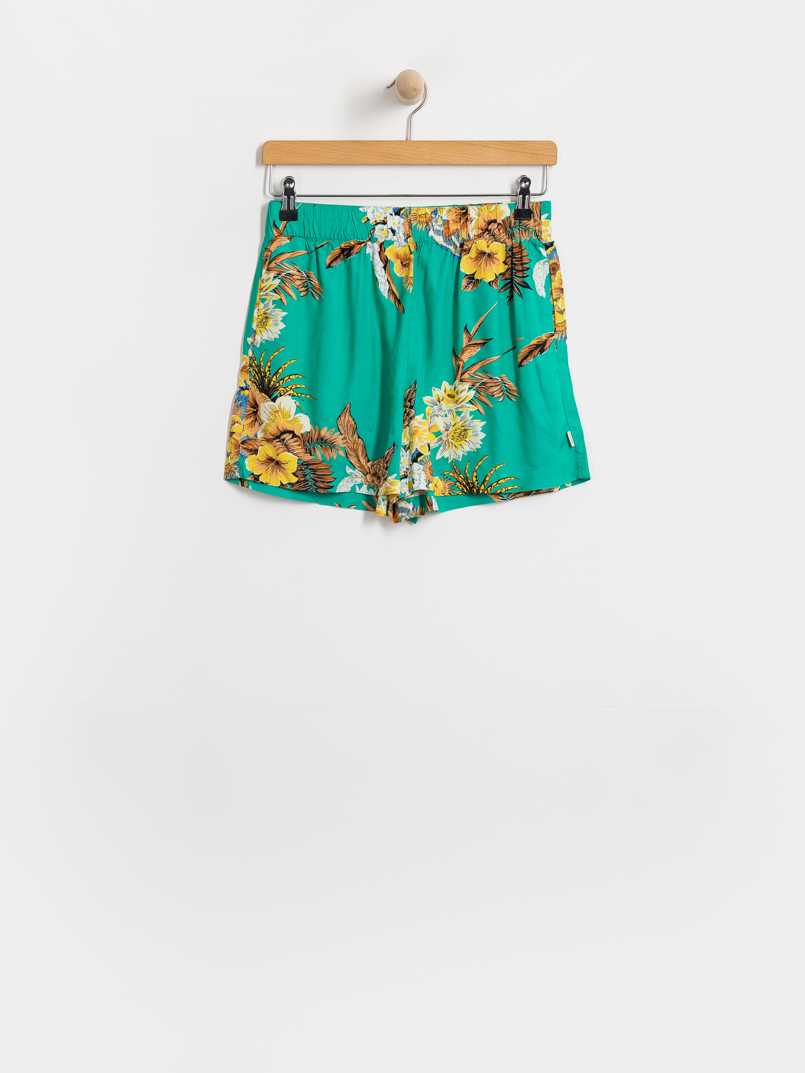 Pantaloni scurți Brixton Campos Lounge Wmn (retro green flor campos)