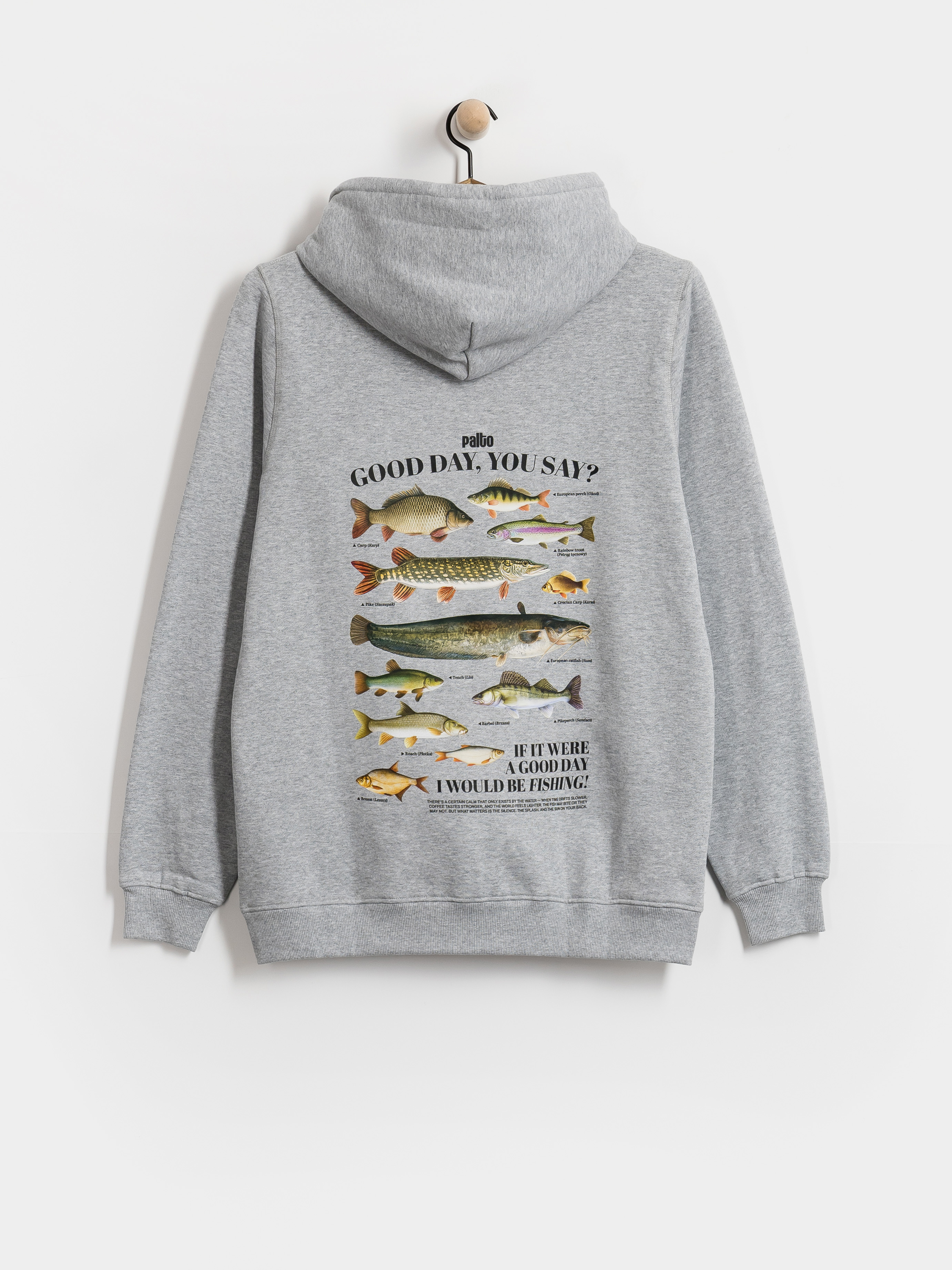 Hanorac cu glugu0103 Palto Lure HD (grey)