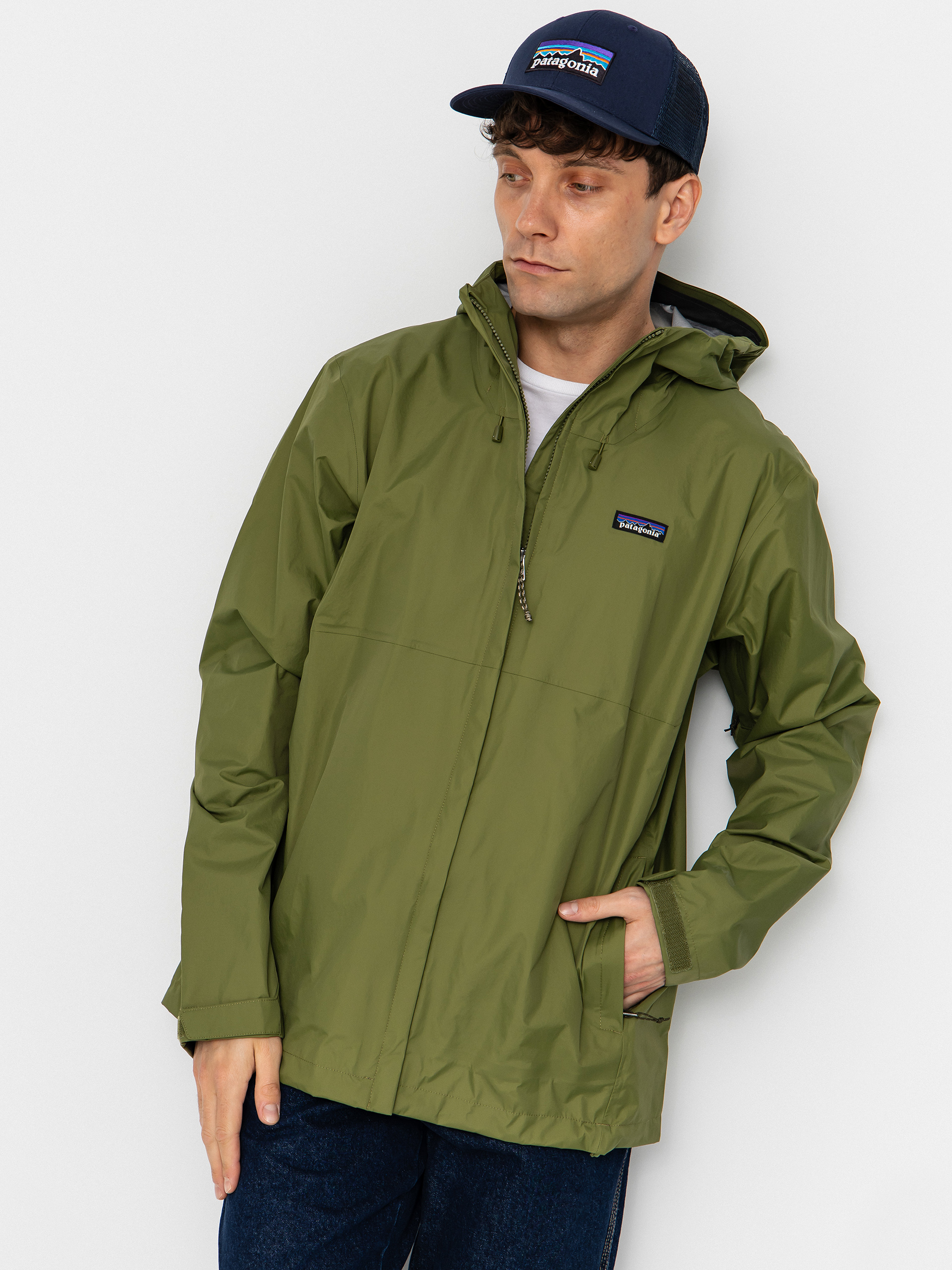 Geacă Patagonia Torrentshell 3L (caper green)