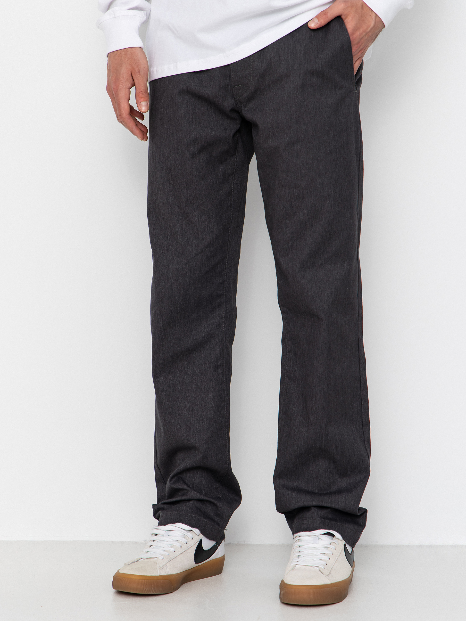 Pantaloni Volcom Frickin Modern Stret (charcoal heather)