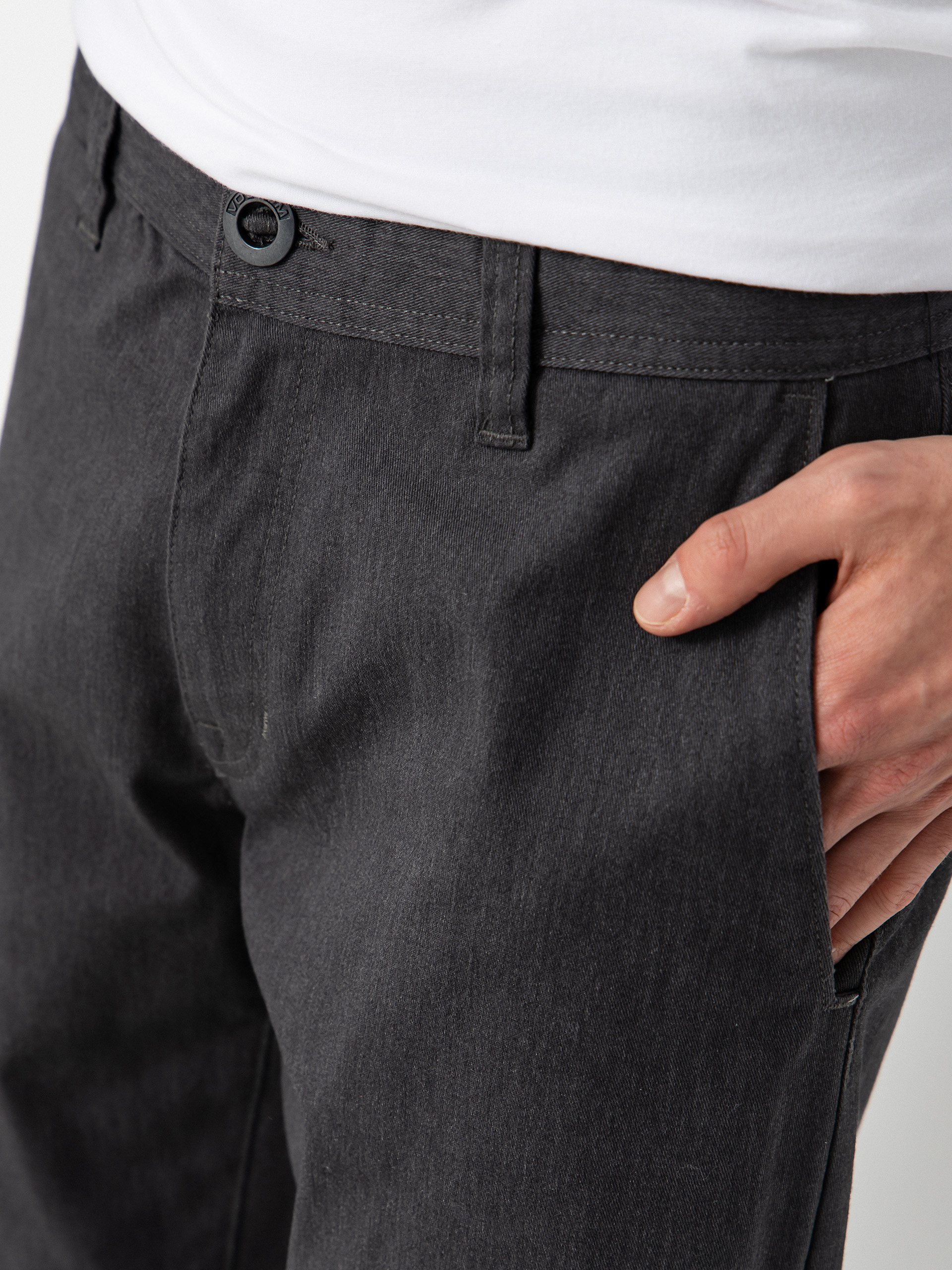 Pantaloni Volcom Frickin Modern Stret (charcoal heather)