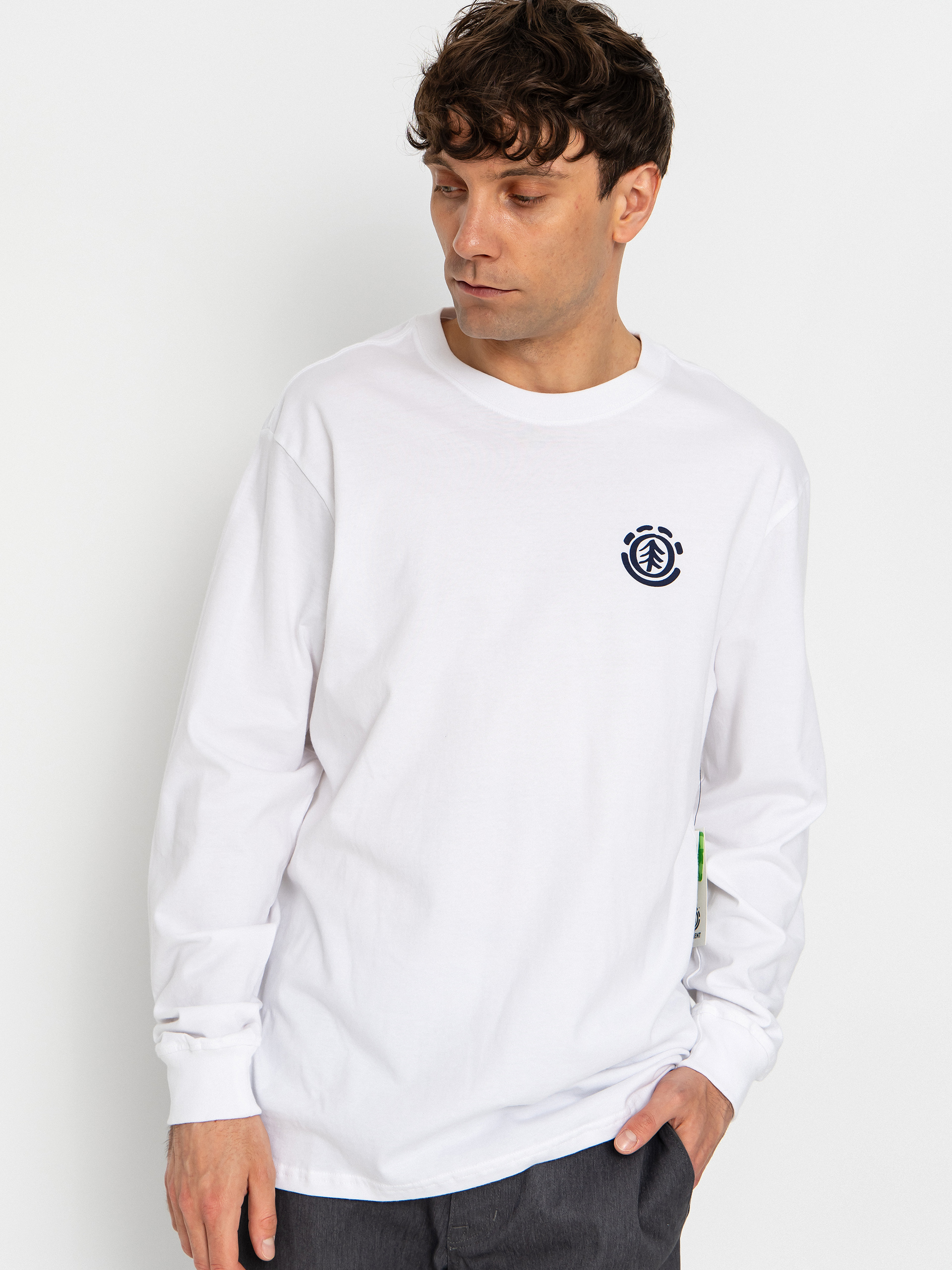 Longsleeve Element Path Ahead (optic white)