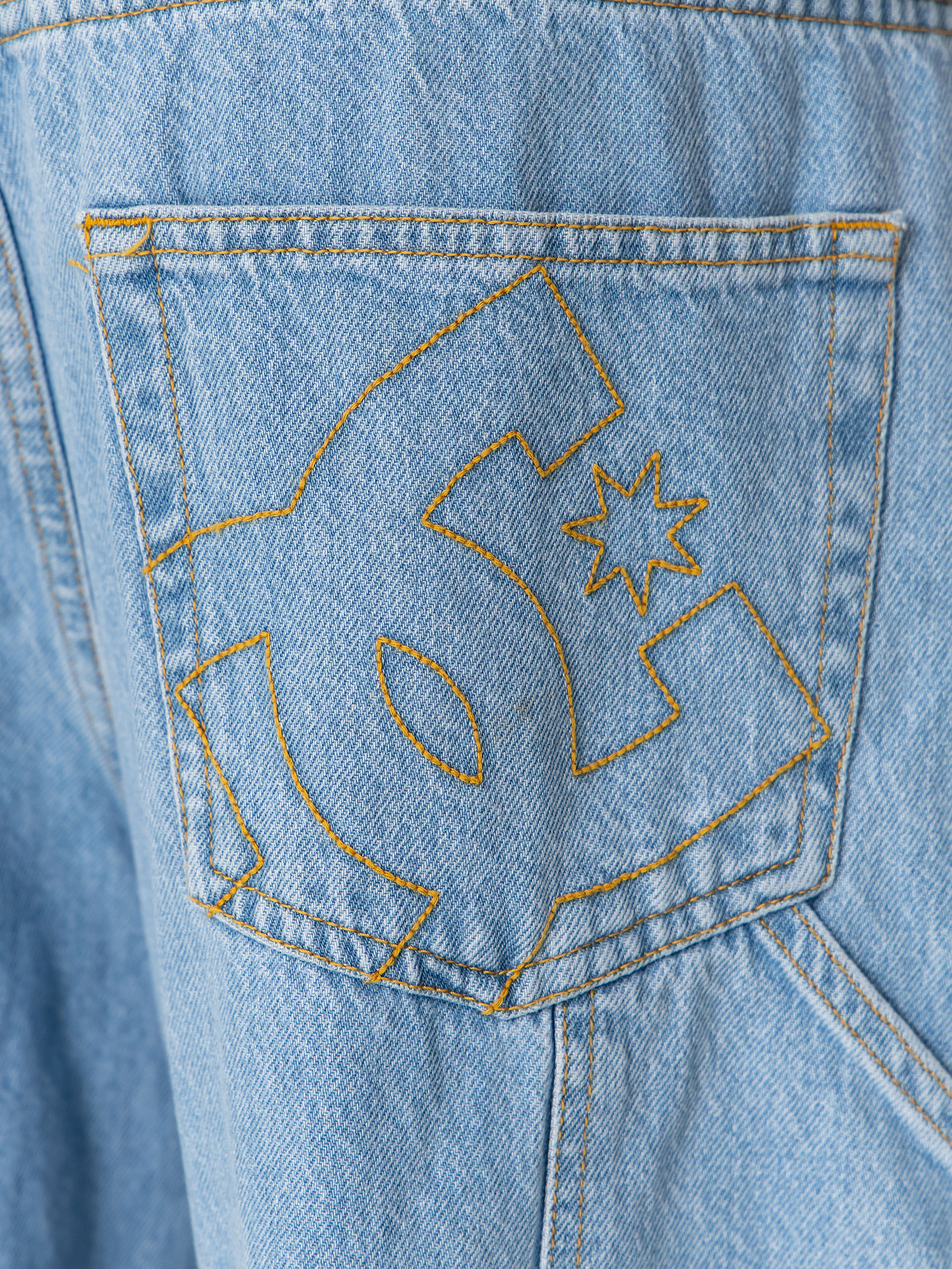 Pantaloni DC Baggy Denim Carpenter (indigo light)