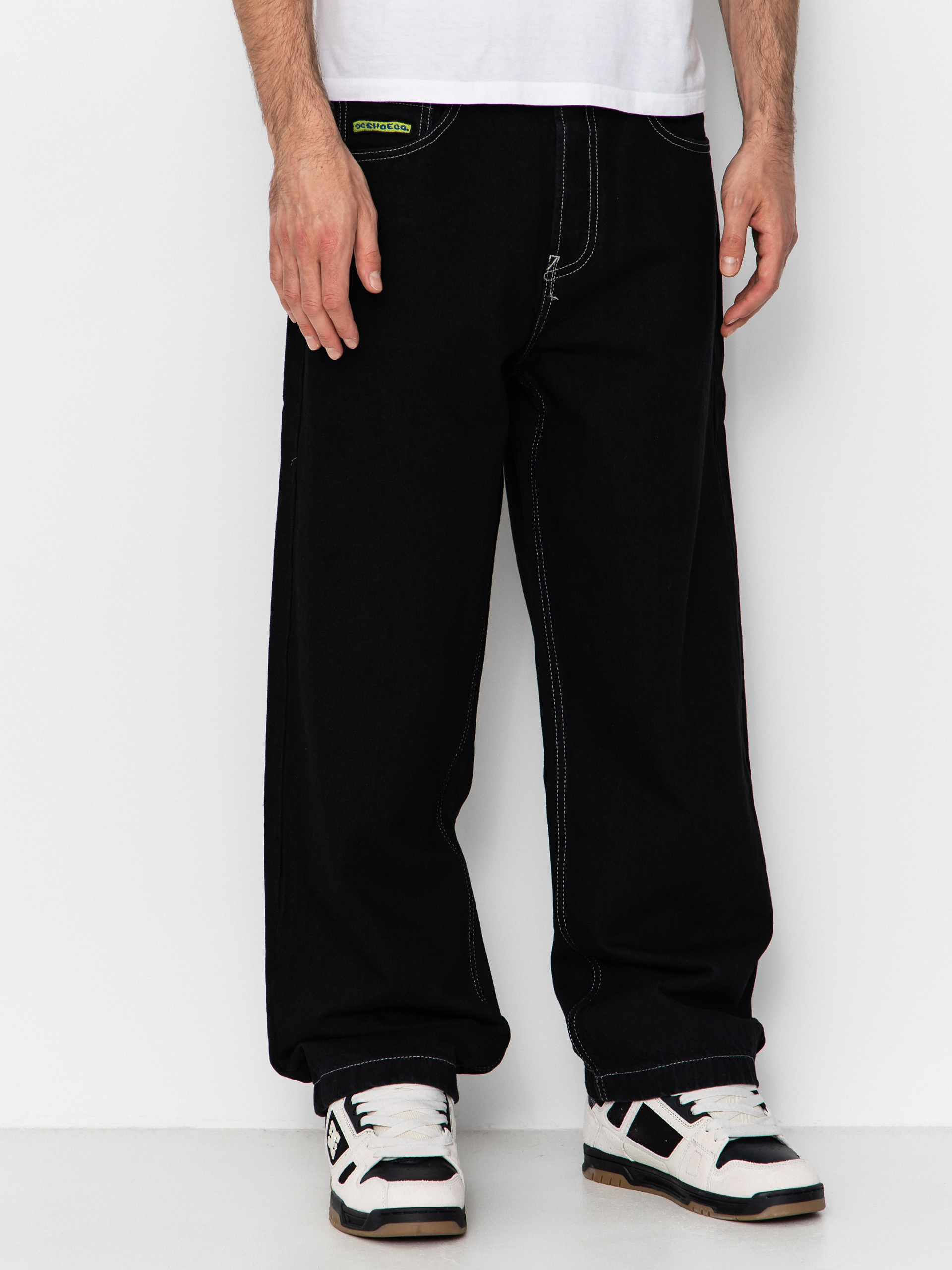 Pantaloni DC Baggy Denim (black tint)
