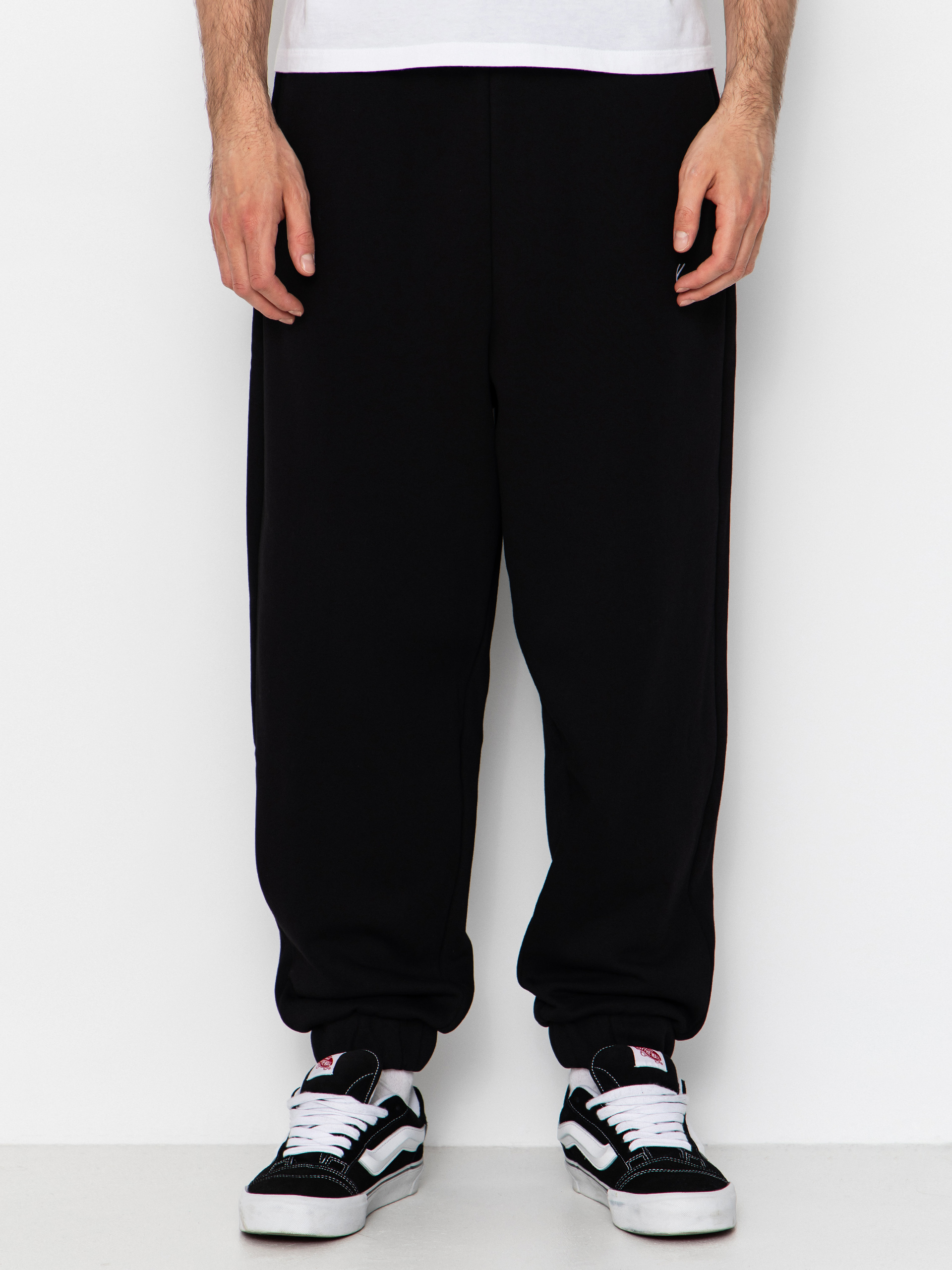 Pantaloni Karl Kani Small Signature Essential Regular (black)