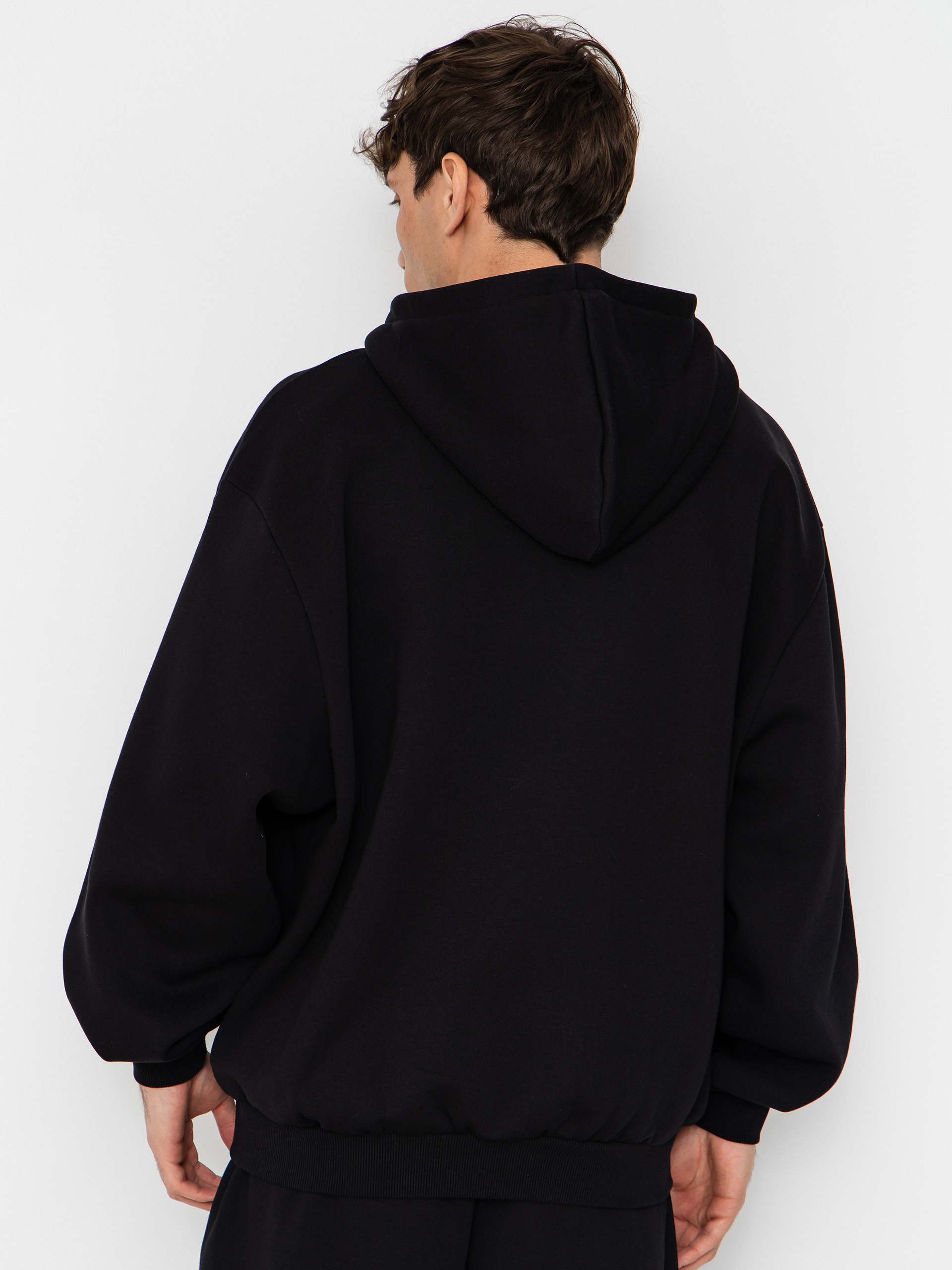 Hanorac cu glugă Karl Kani Chest Signature Essential ZHD (black)