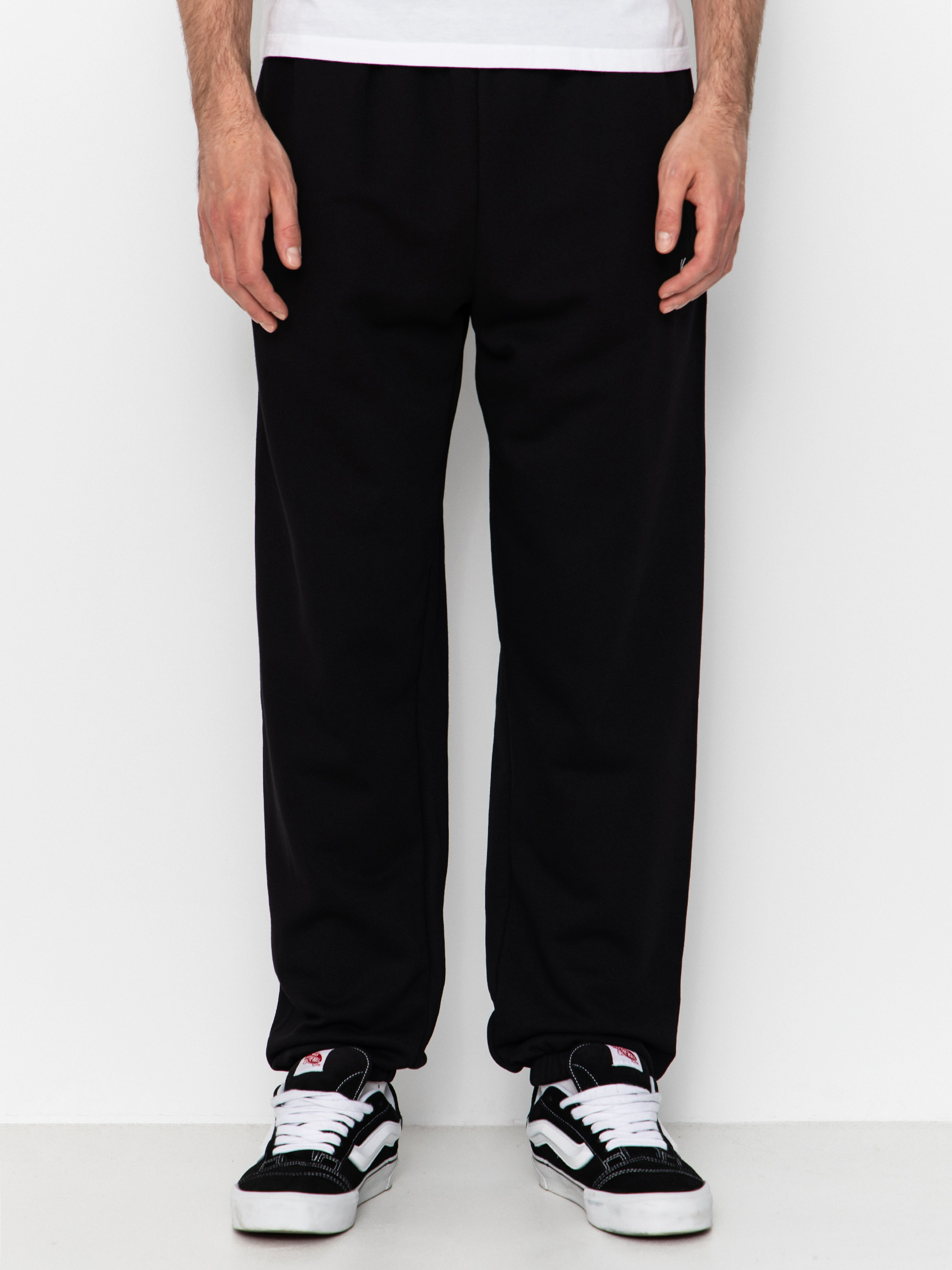 Pantaloni Karl Kani Small Signature Essential Baggy (black)