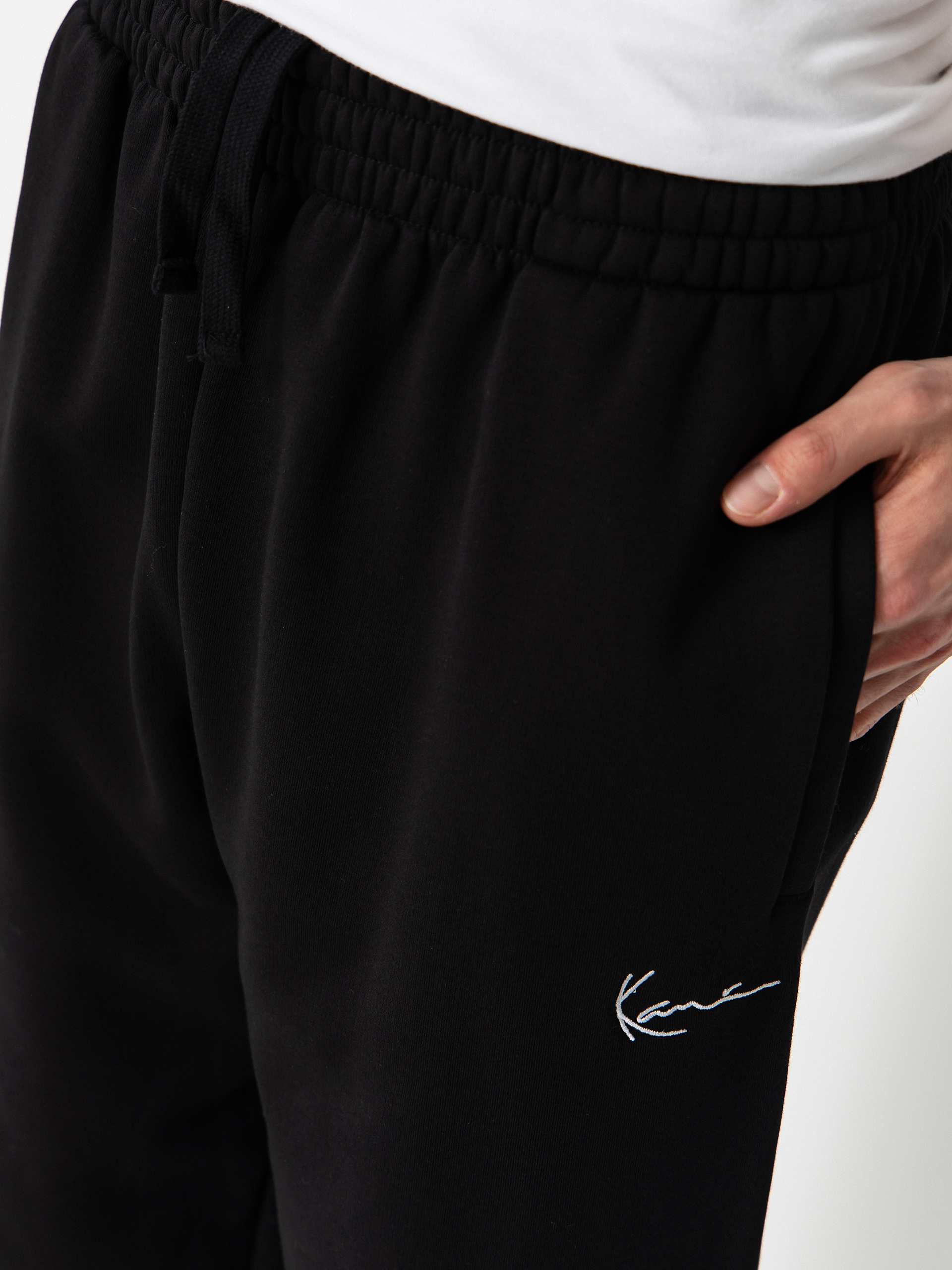 Pantaloni Karl Kani Small Signature Essential Baggy (black)