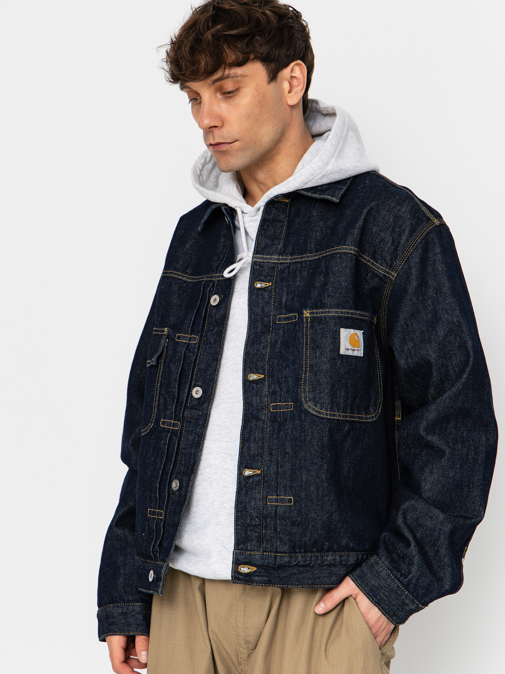 Geacă Carhartt WIP Belmar (blue)
