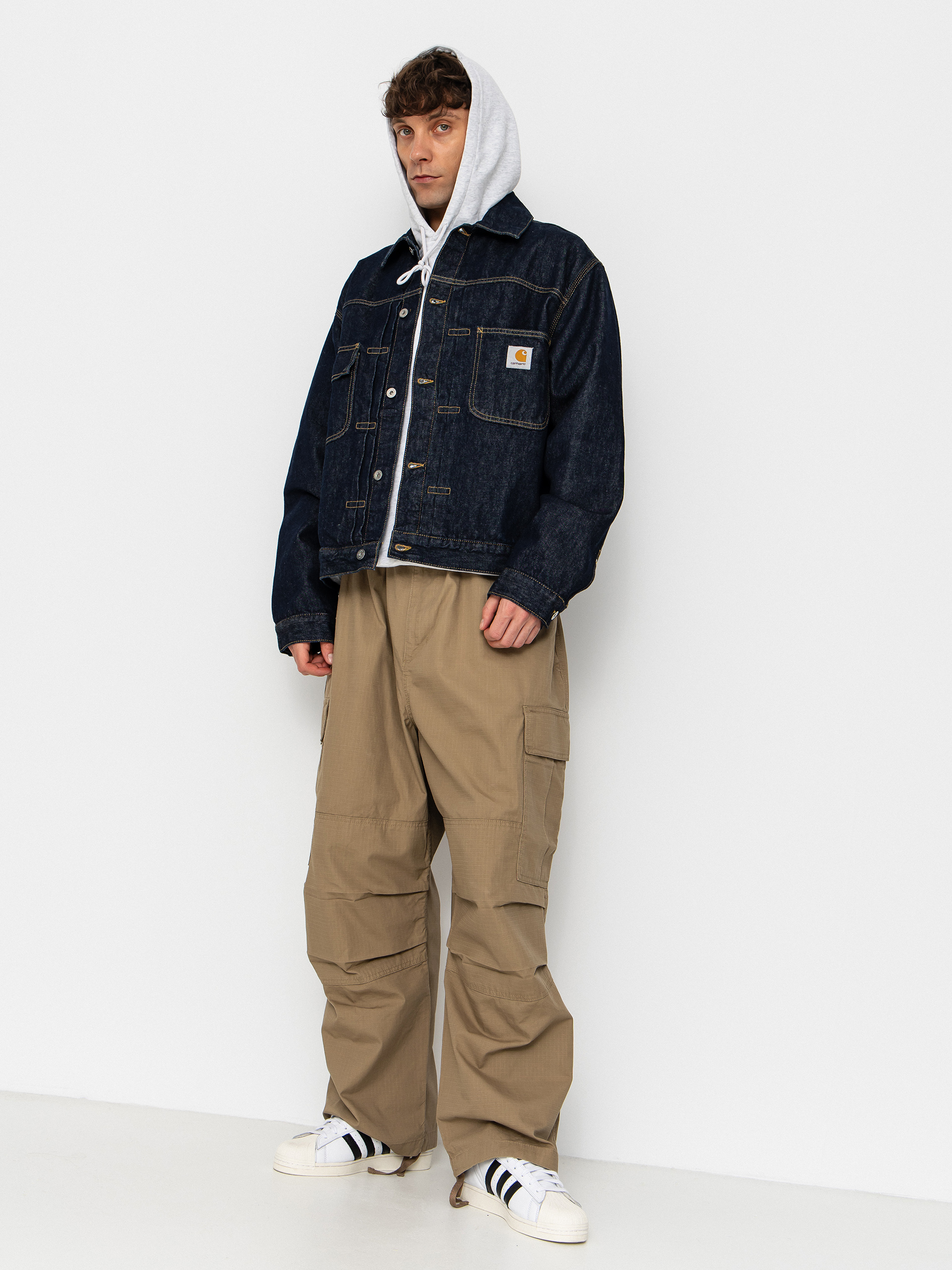 Geacă Carhartt WIP Belmar (blue)