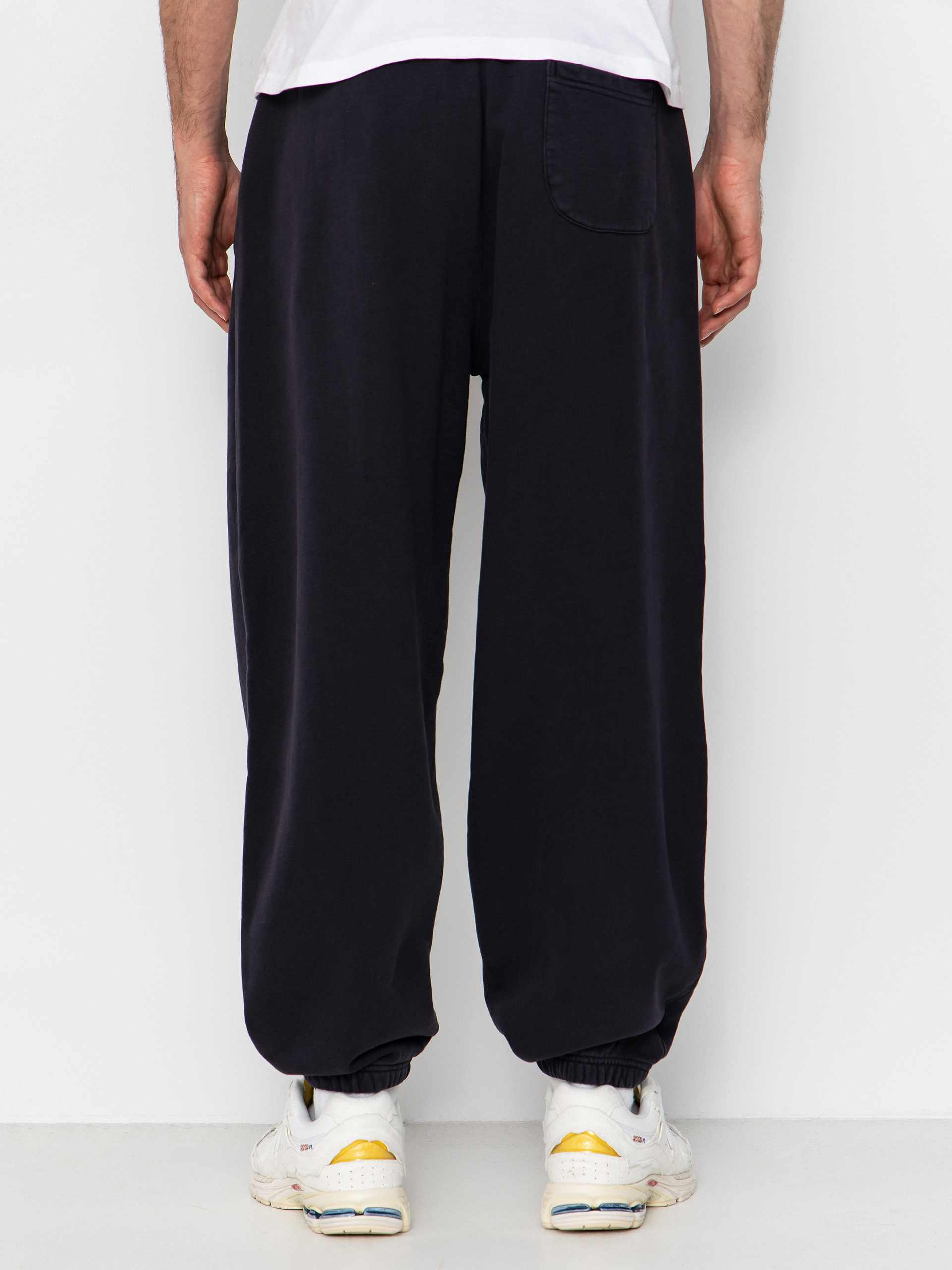 Pantaloni Deus Ex Machina Shield Garment Dyed Track (black)