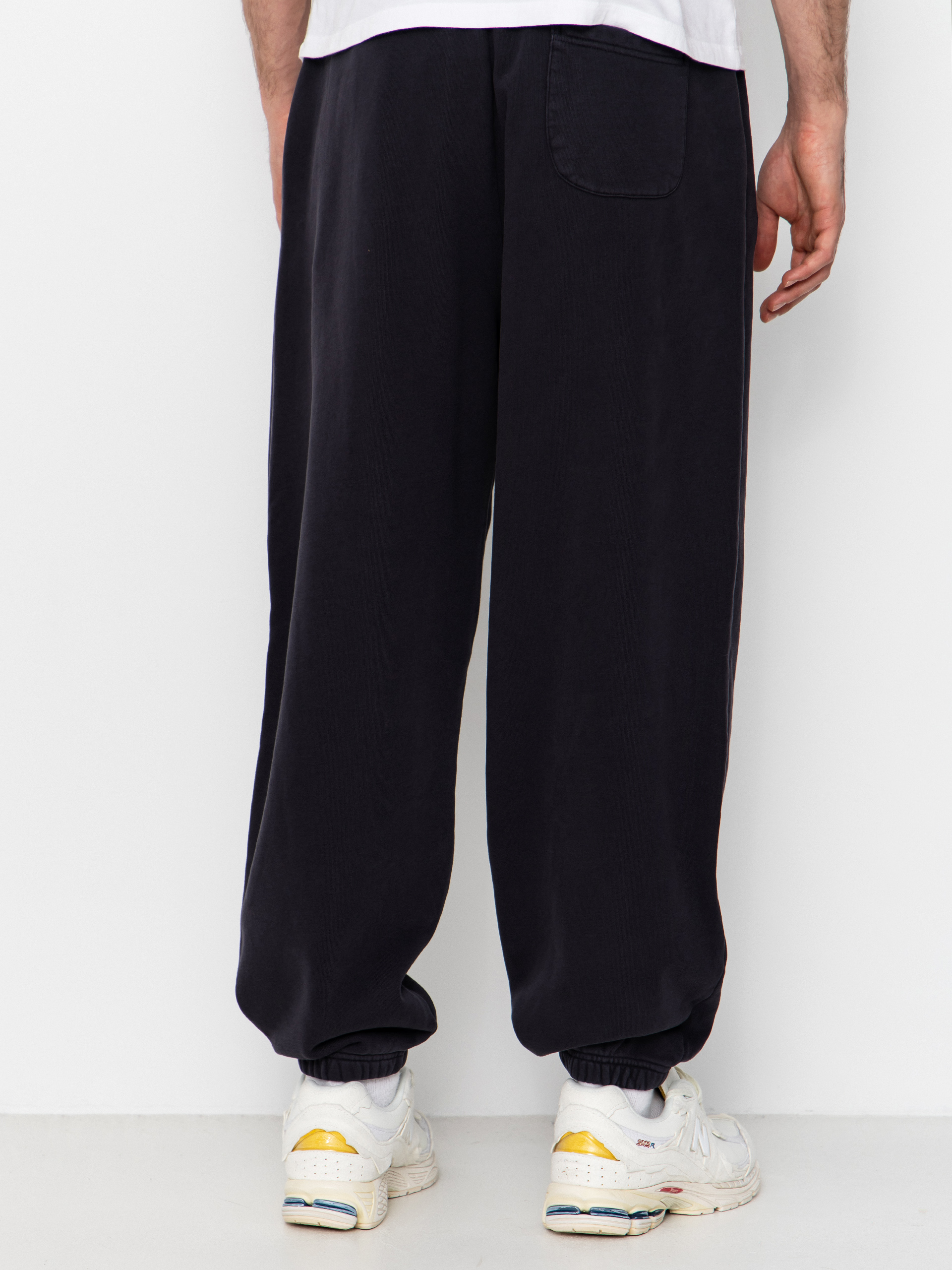 Pantaloni Deus Ex Machina Shield Garment Dyed Track (black)