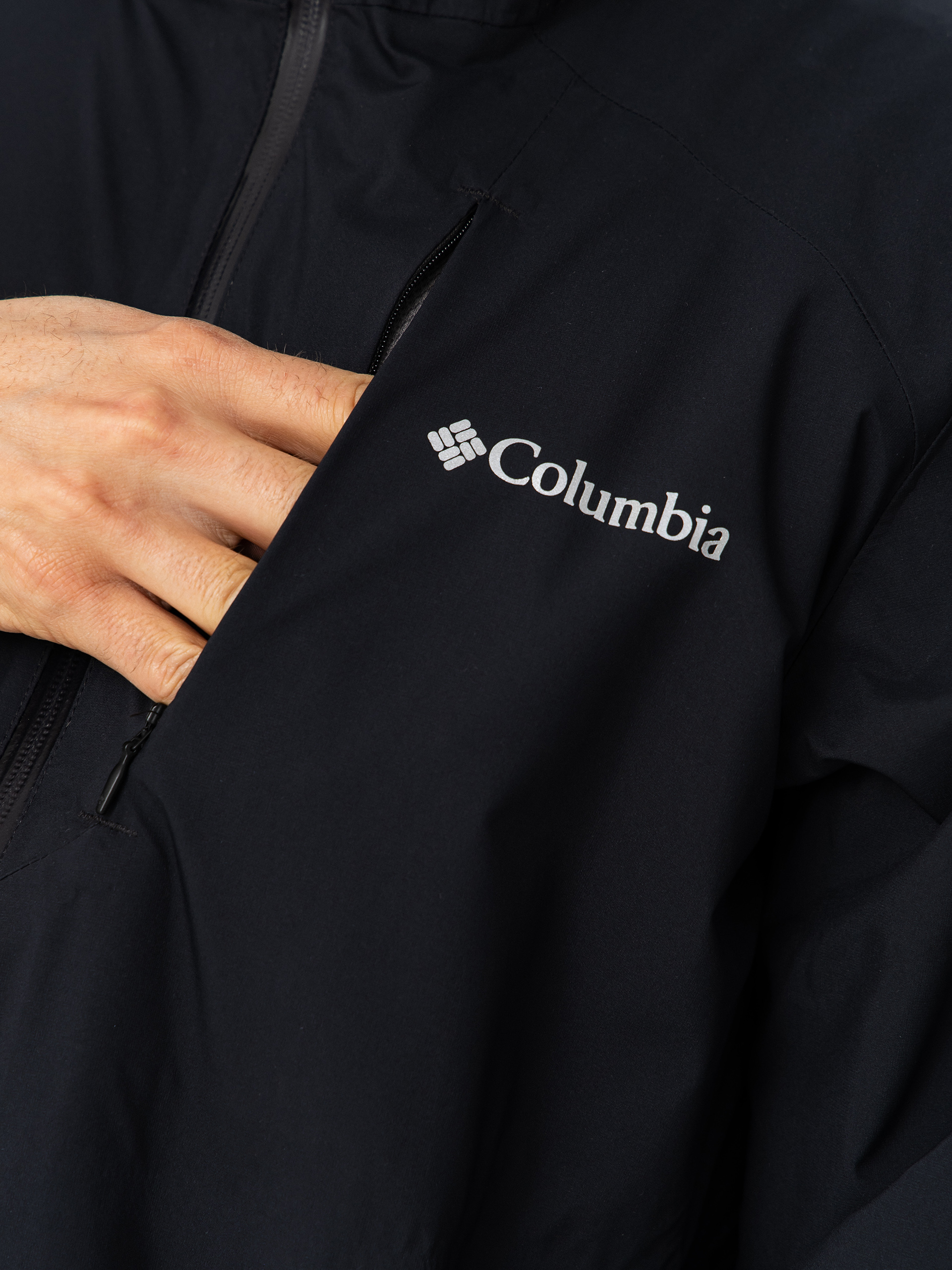 Geacă Columbia Trailborne 2.5L Shell (black)