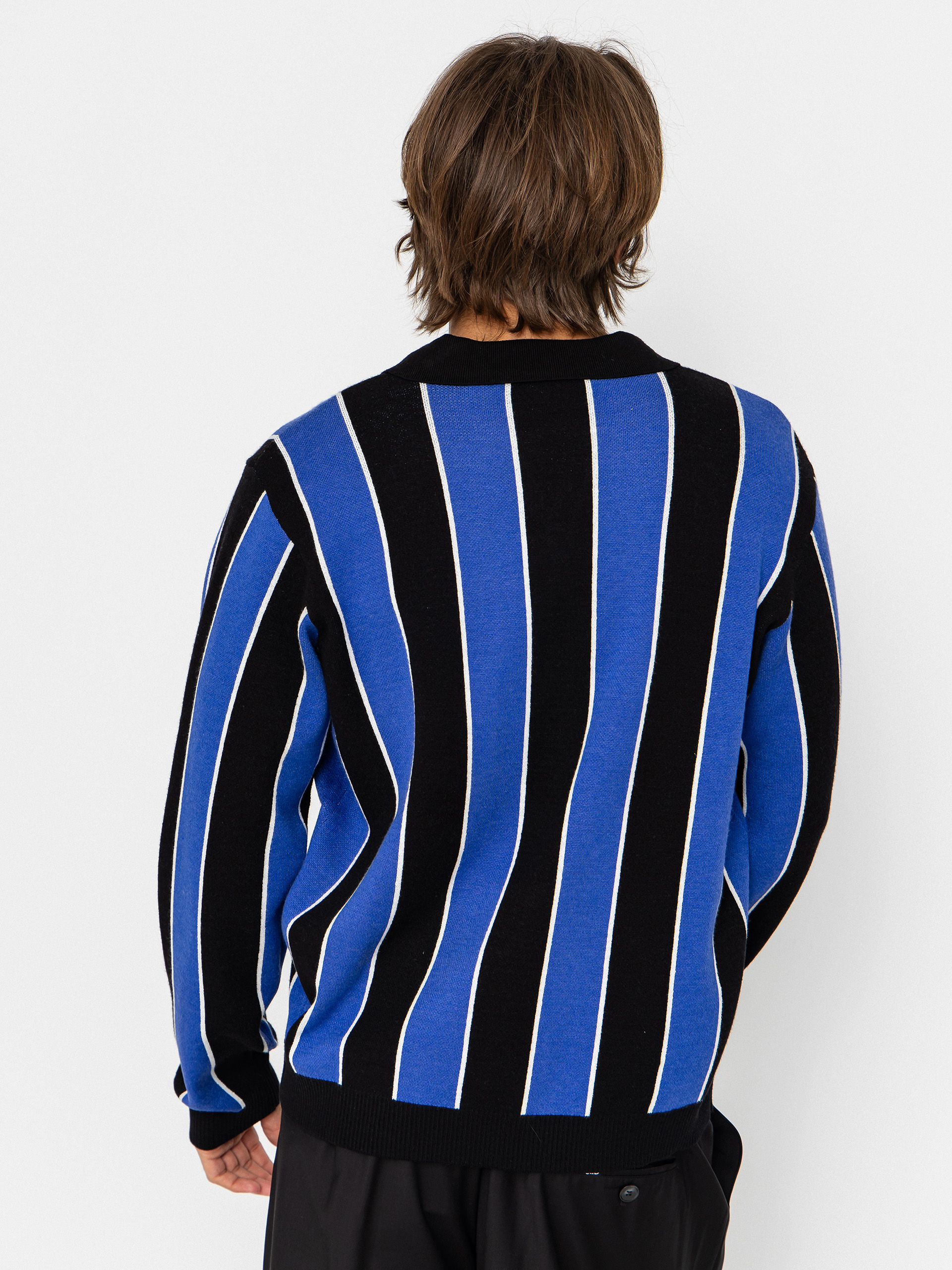 Pulover HUF Midfield Jersey (electric blue)