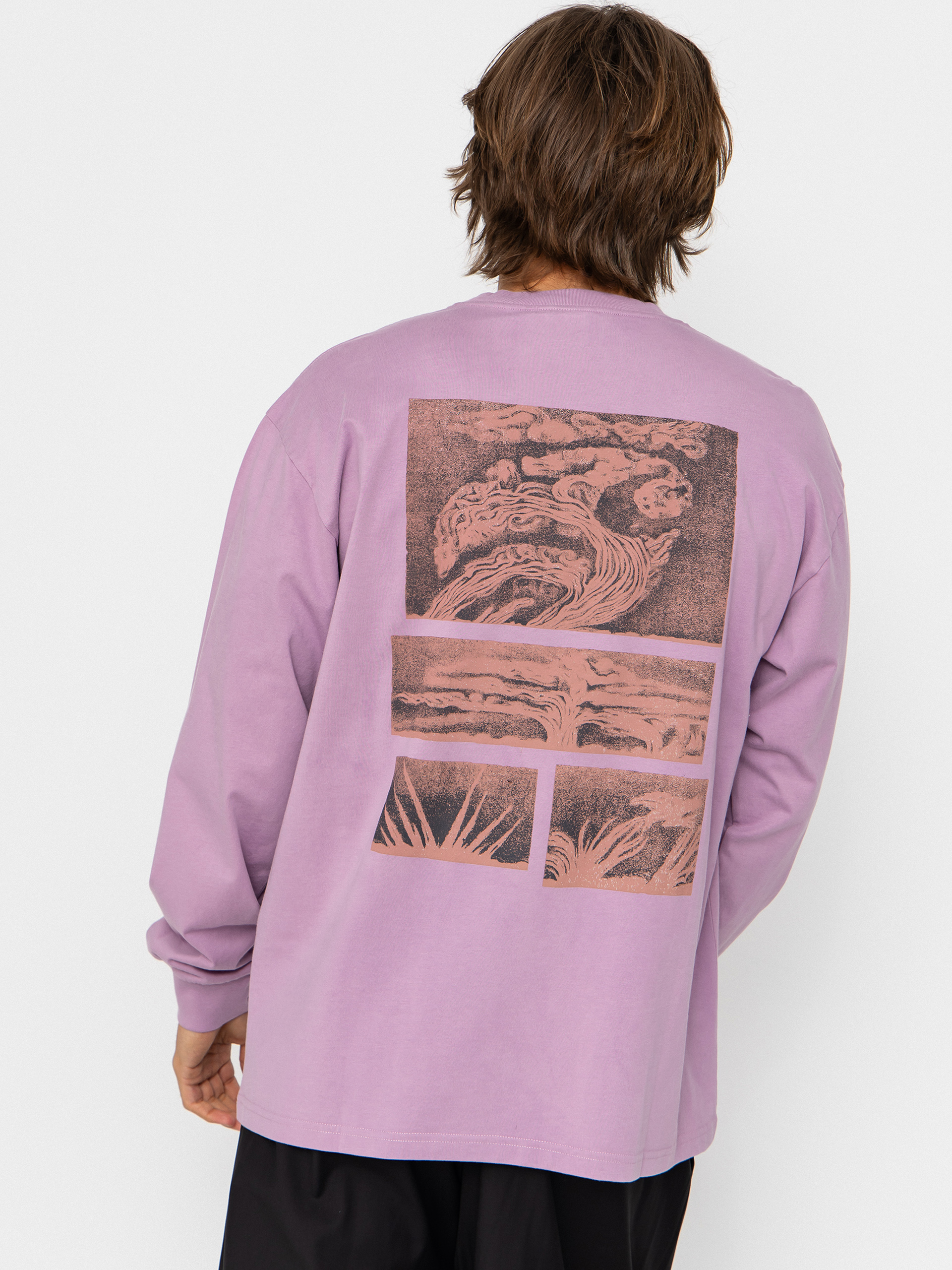 Longsleeve Carhartt WIP Emerge (gentle purple)
