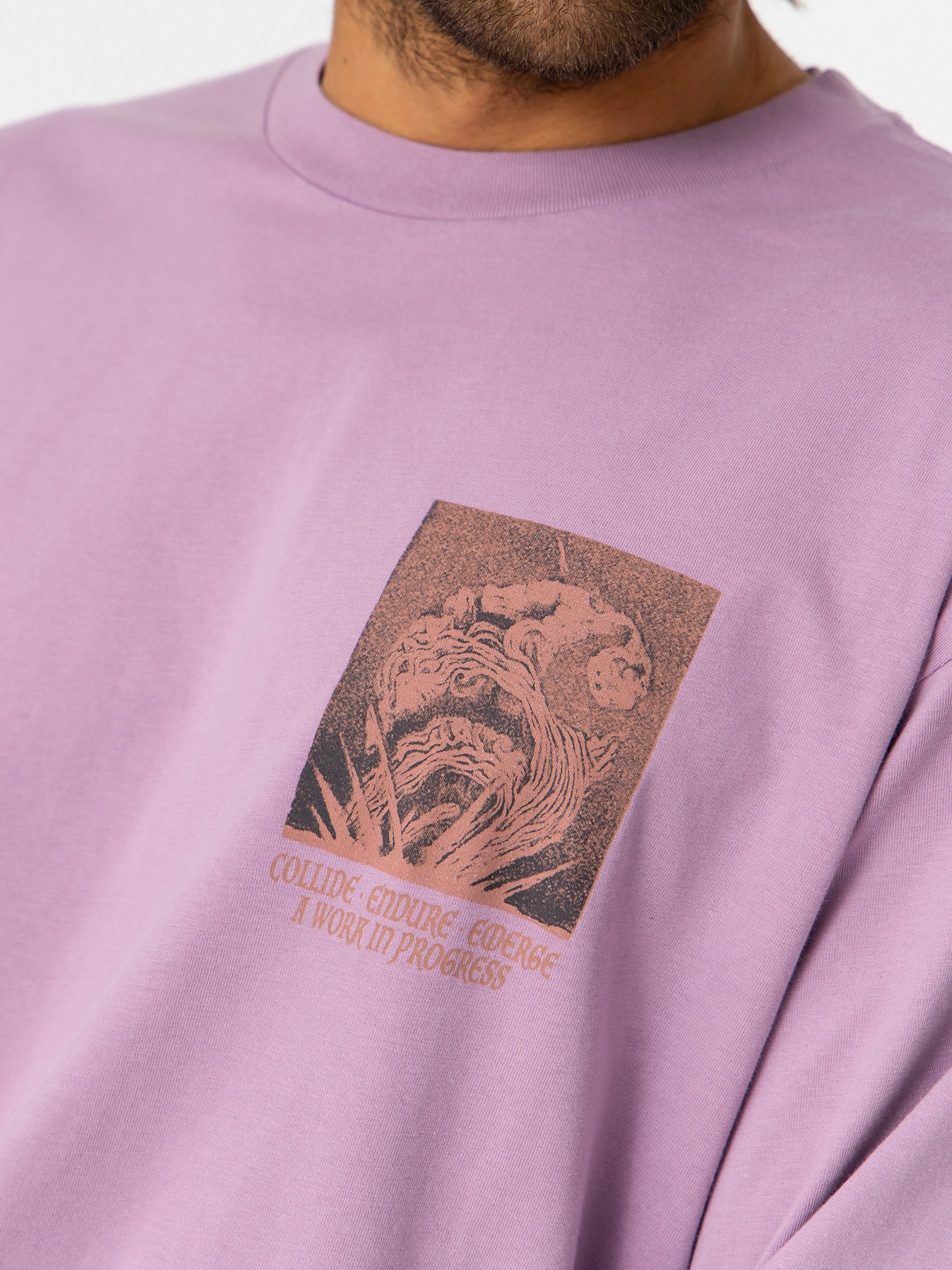 Longsleeve Carhartt WIP Emerge (gentle purple)
