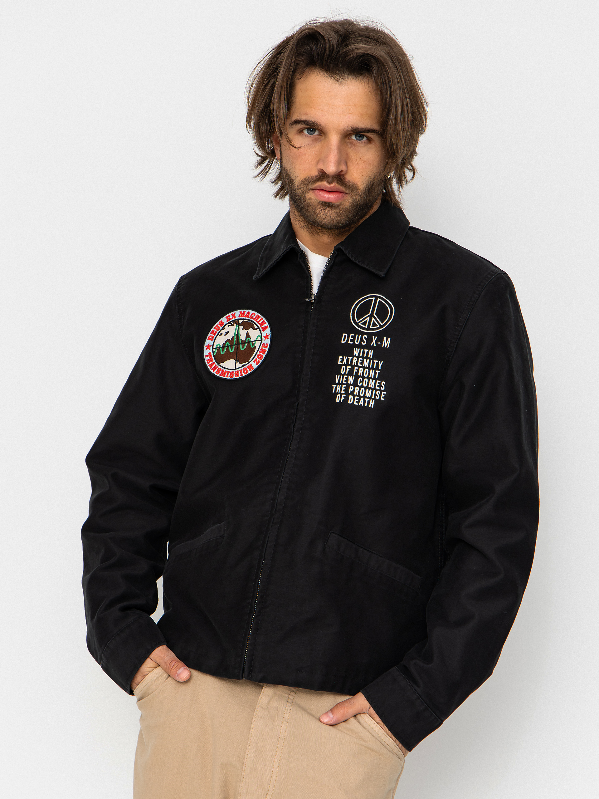 Geacă Deus Ex Machina Fugazi Souvenir (black)