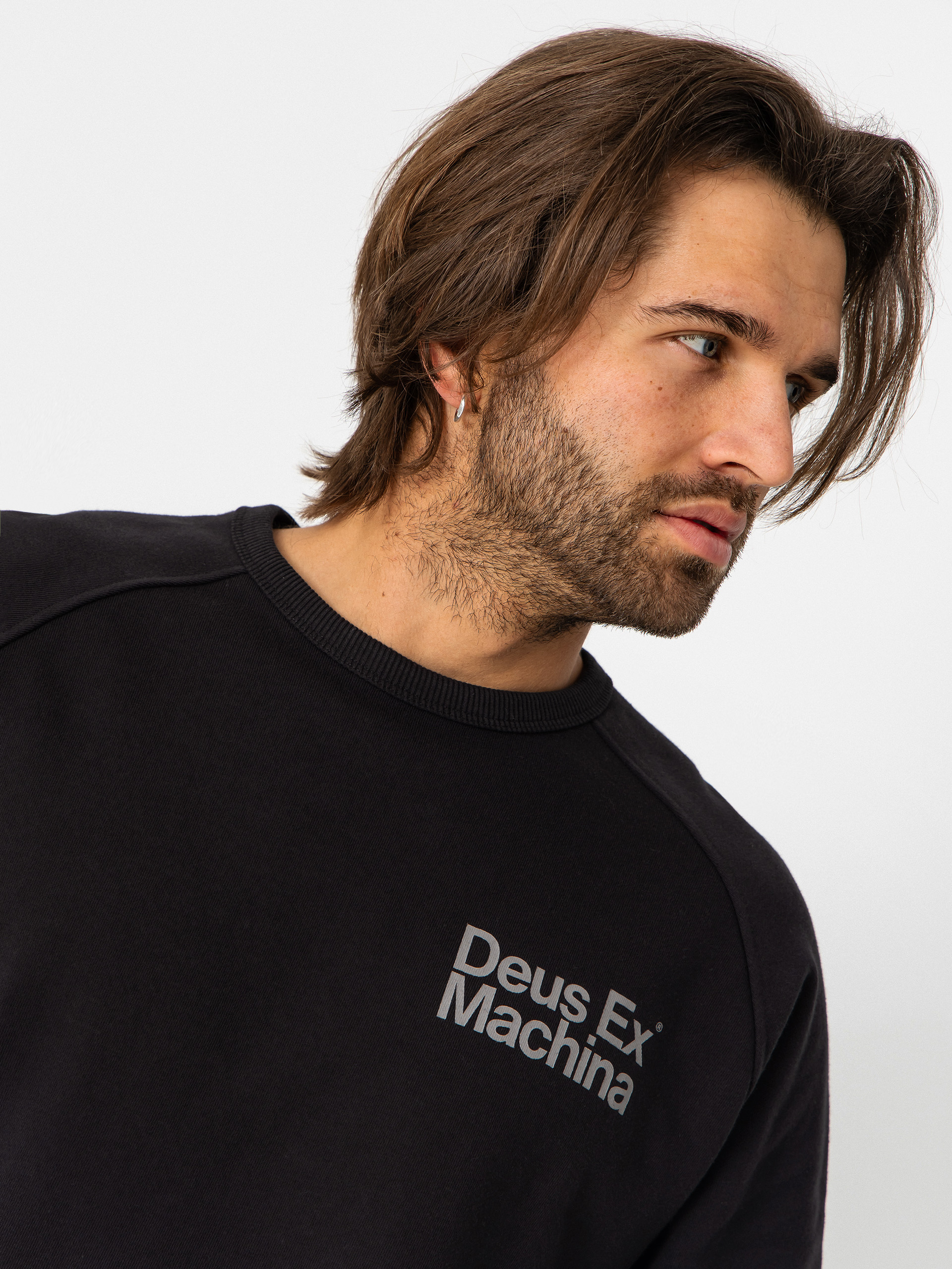Hanorac Deus Ex Machina Plenty Good Crew (black)