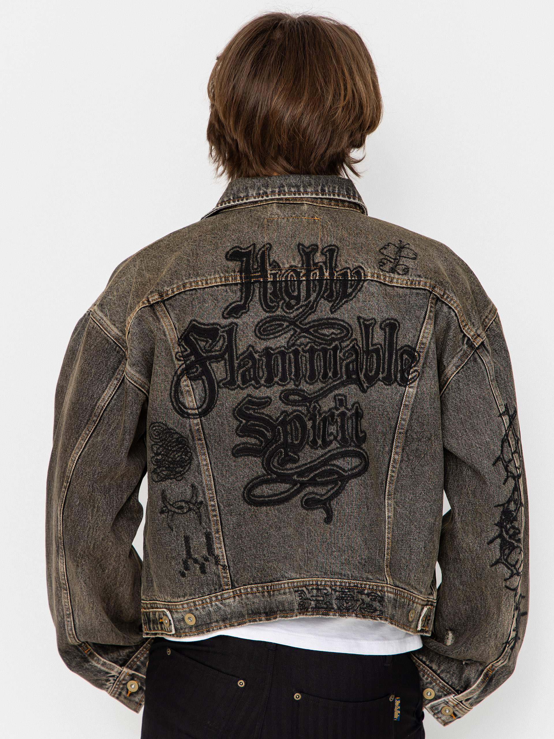 Geacă Deus Ex Machina Mephistopheles Noir (dirty anthracite)