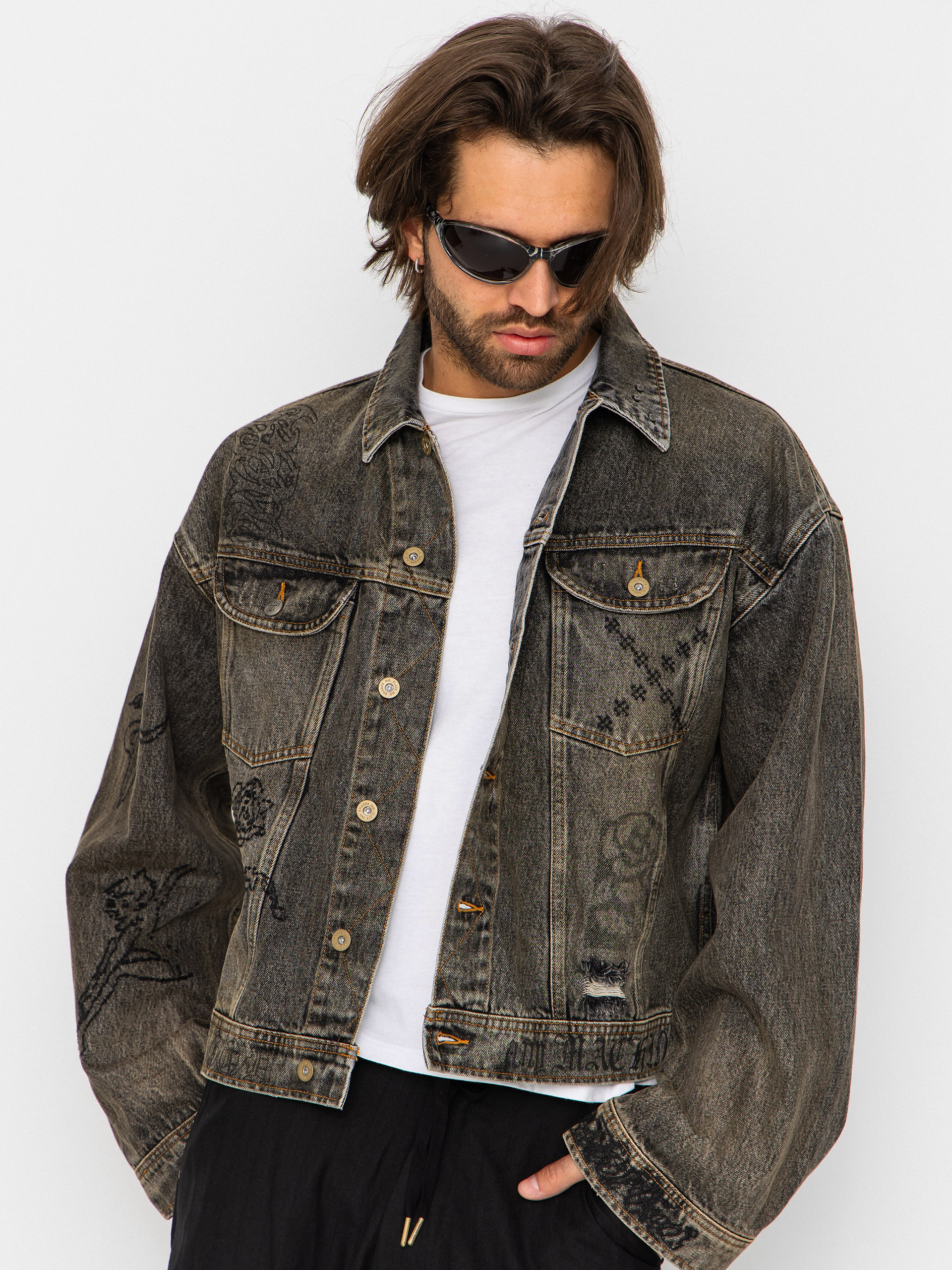 Geacă Deus Ex Machina Mephistopheles Noir (dirty anthracite)