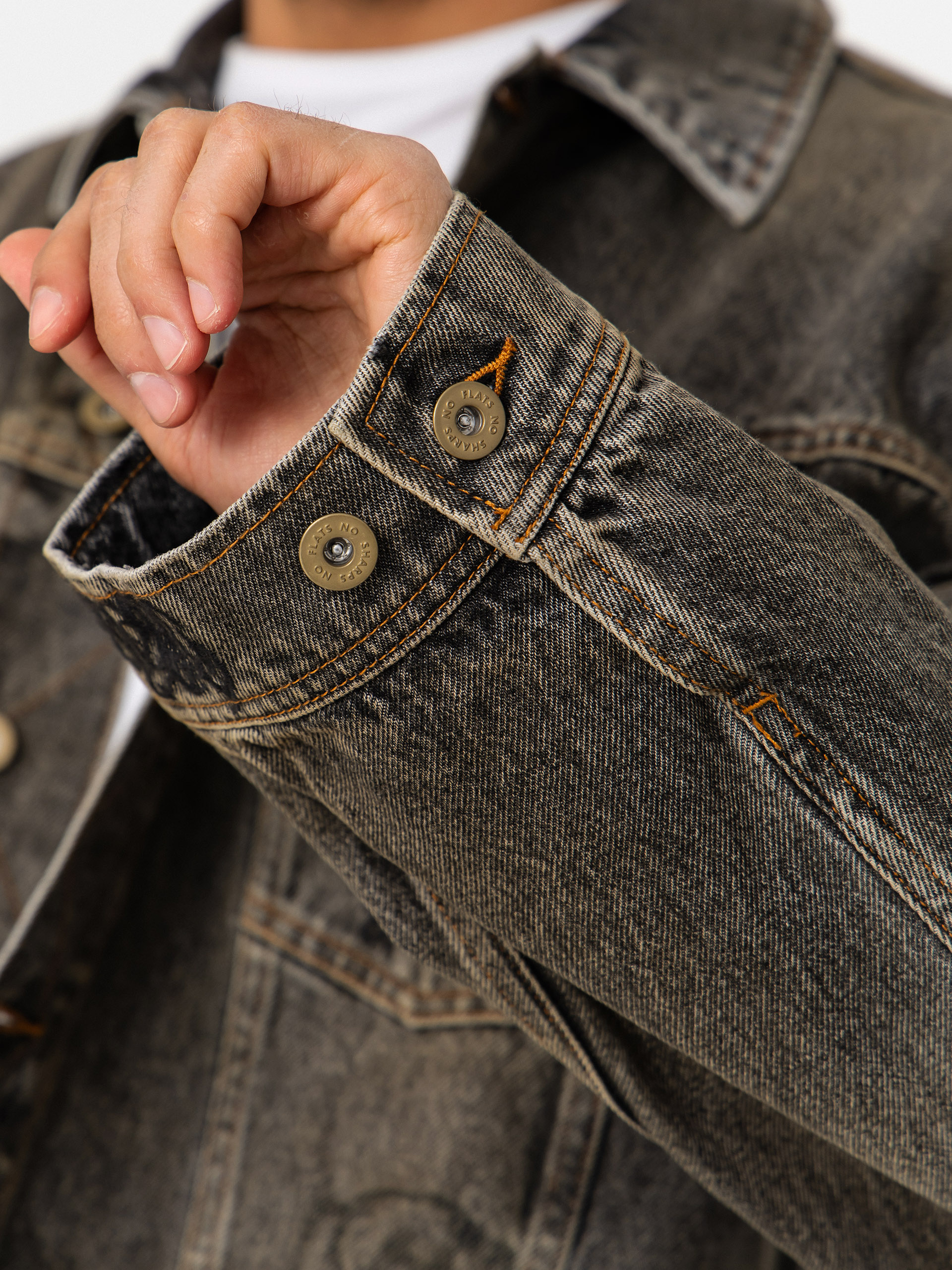 Geacă Deus Ex Machina Mephistopheles Noir (dirty anthracite)
