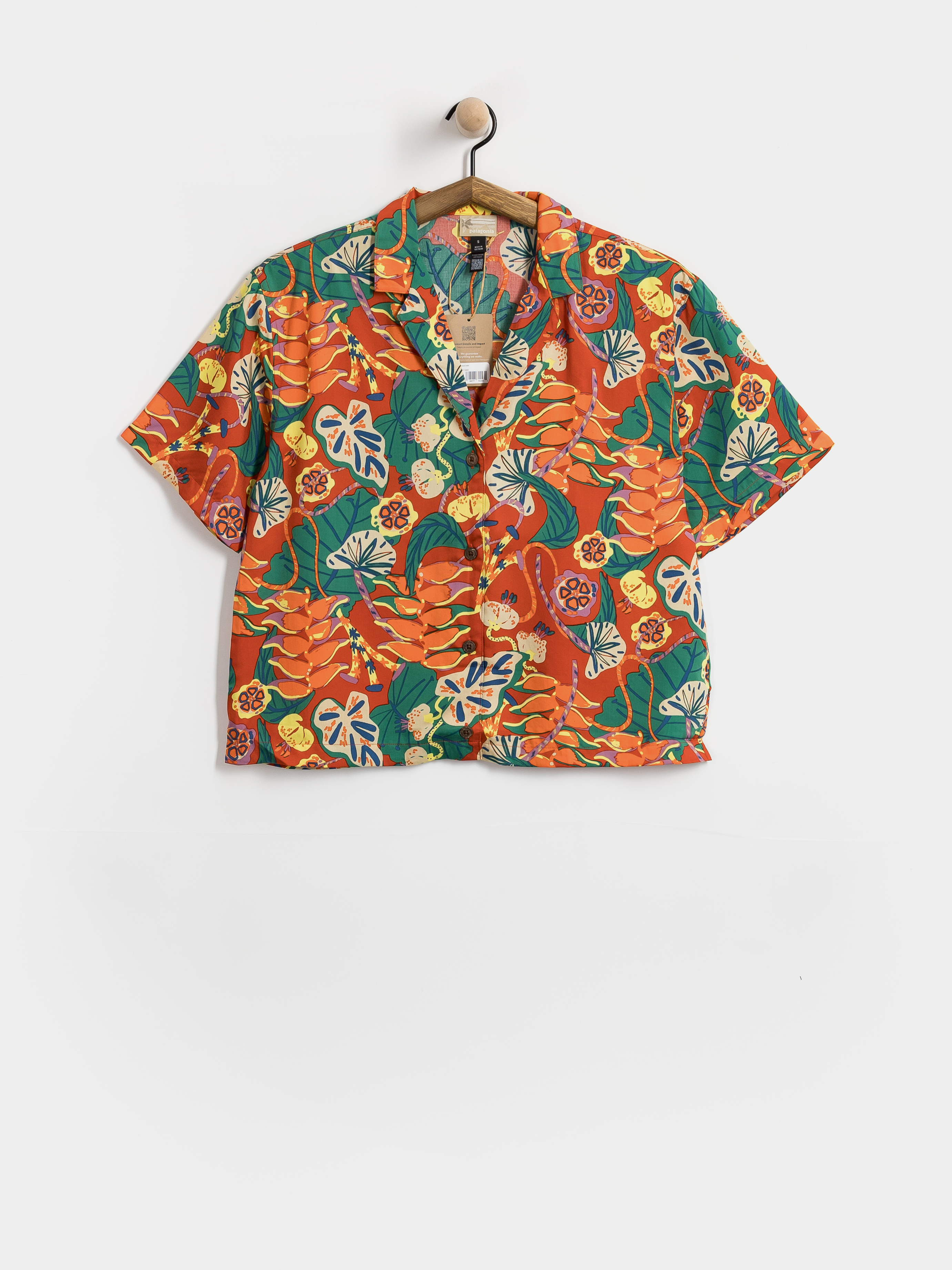 Cămașă Patagonia Tidal Threads Wmn (tropiclimb/hot ember)