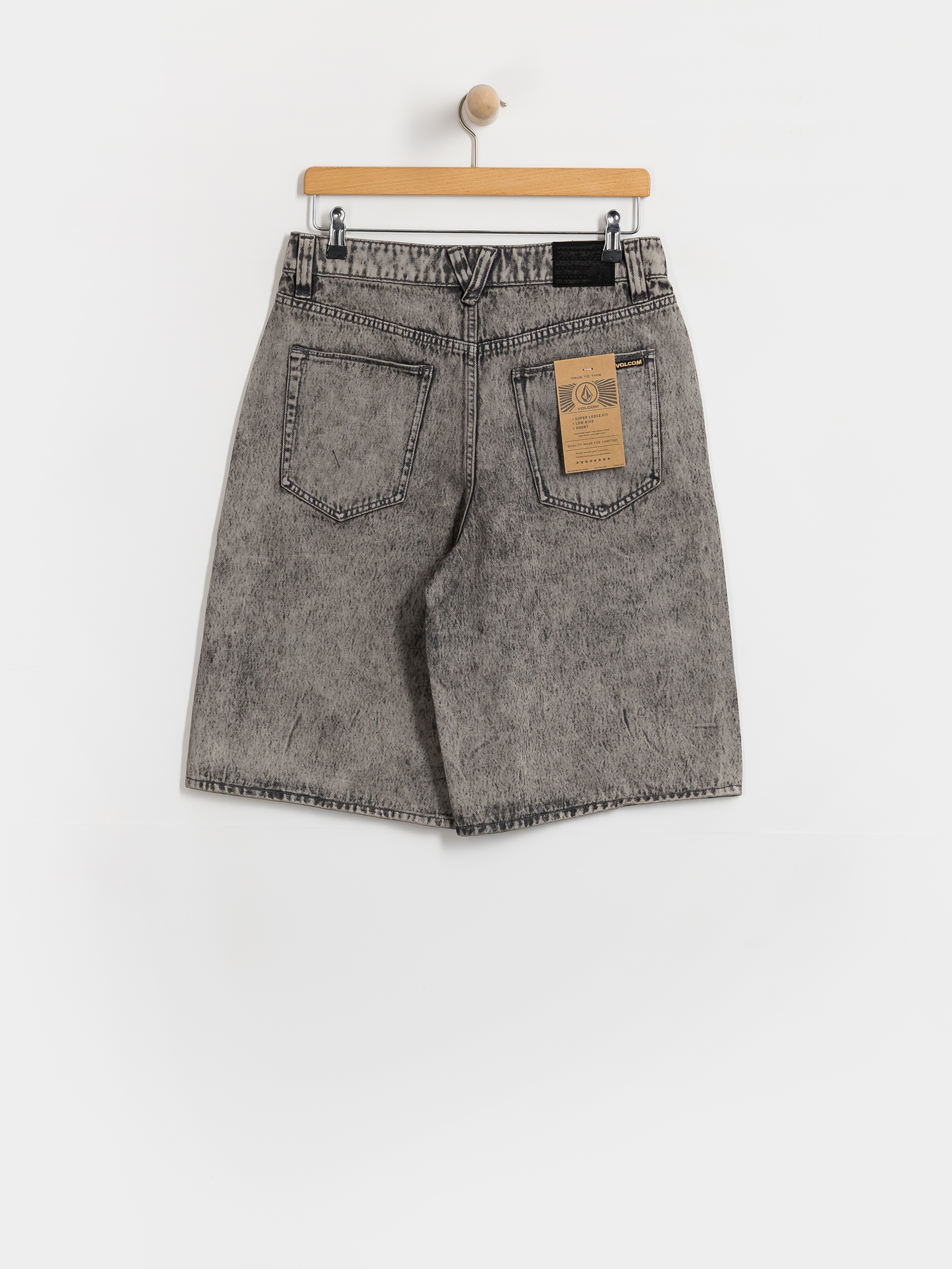 Pantaloni scurți Volcom Beeggy Wmn (grey vintage)